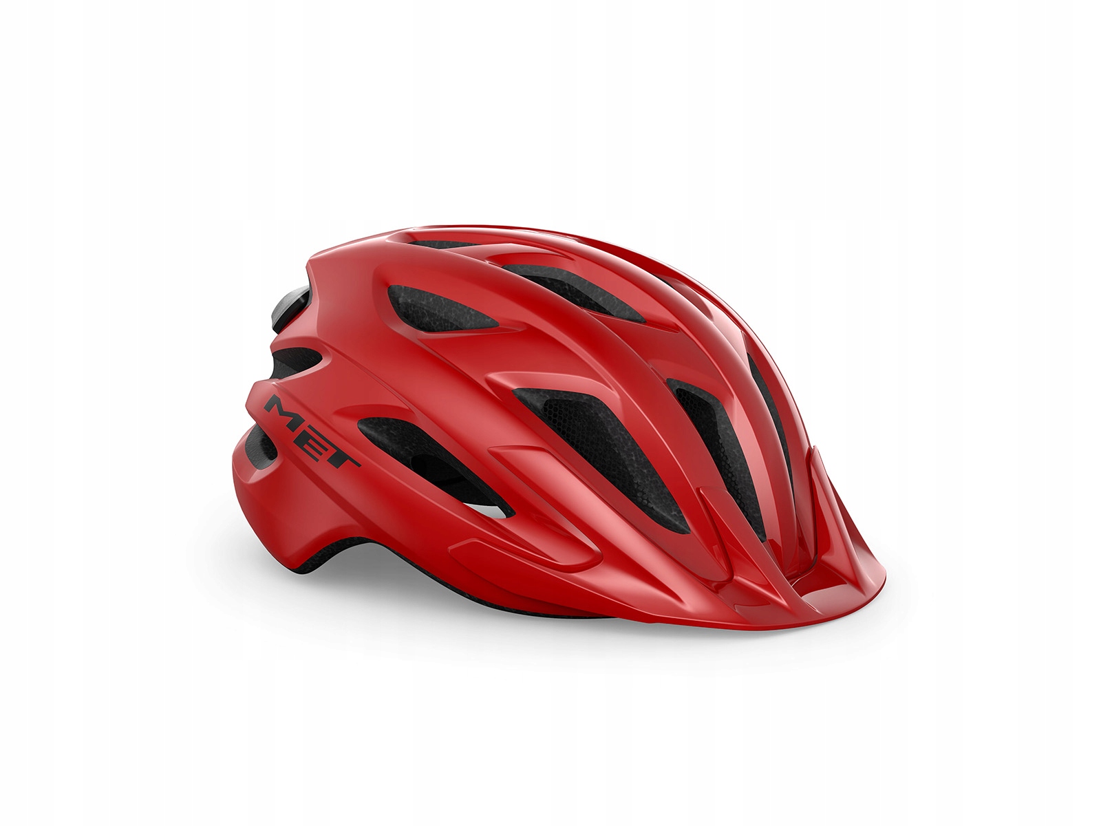Kask rowerowy Met Crossover red matt