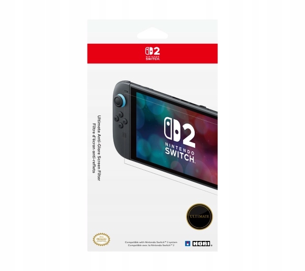 Folia do Nintendo Switch 2 Hori NSX-058E Ultimate Anti-Glare Screen Filter