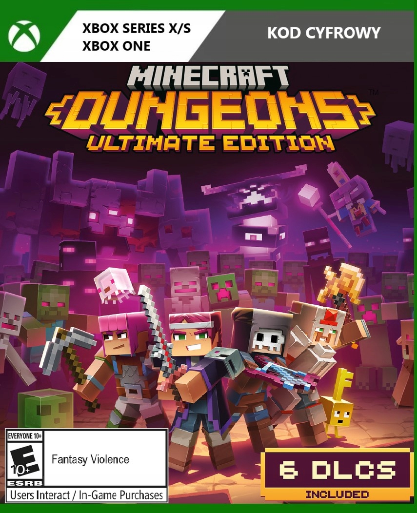 Купить MINECRAFT DUNGEONS ULTIMATE * XBOX * КОД * КЛЮЧ *: отзывы, фото ...