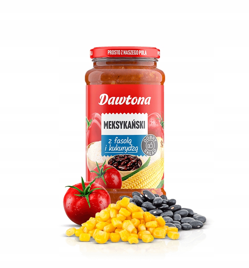 Levně 6 x Dawtona omáčka s fazolemi a kukuřicí 520 g