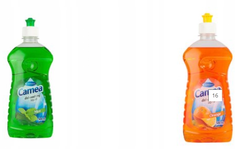 

Płyn do mycia naczyń Camea Mint+orange 2 x 500 ml