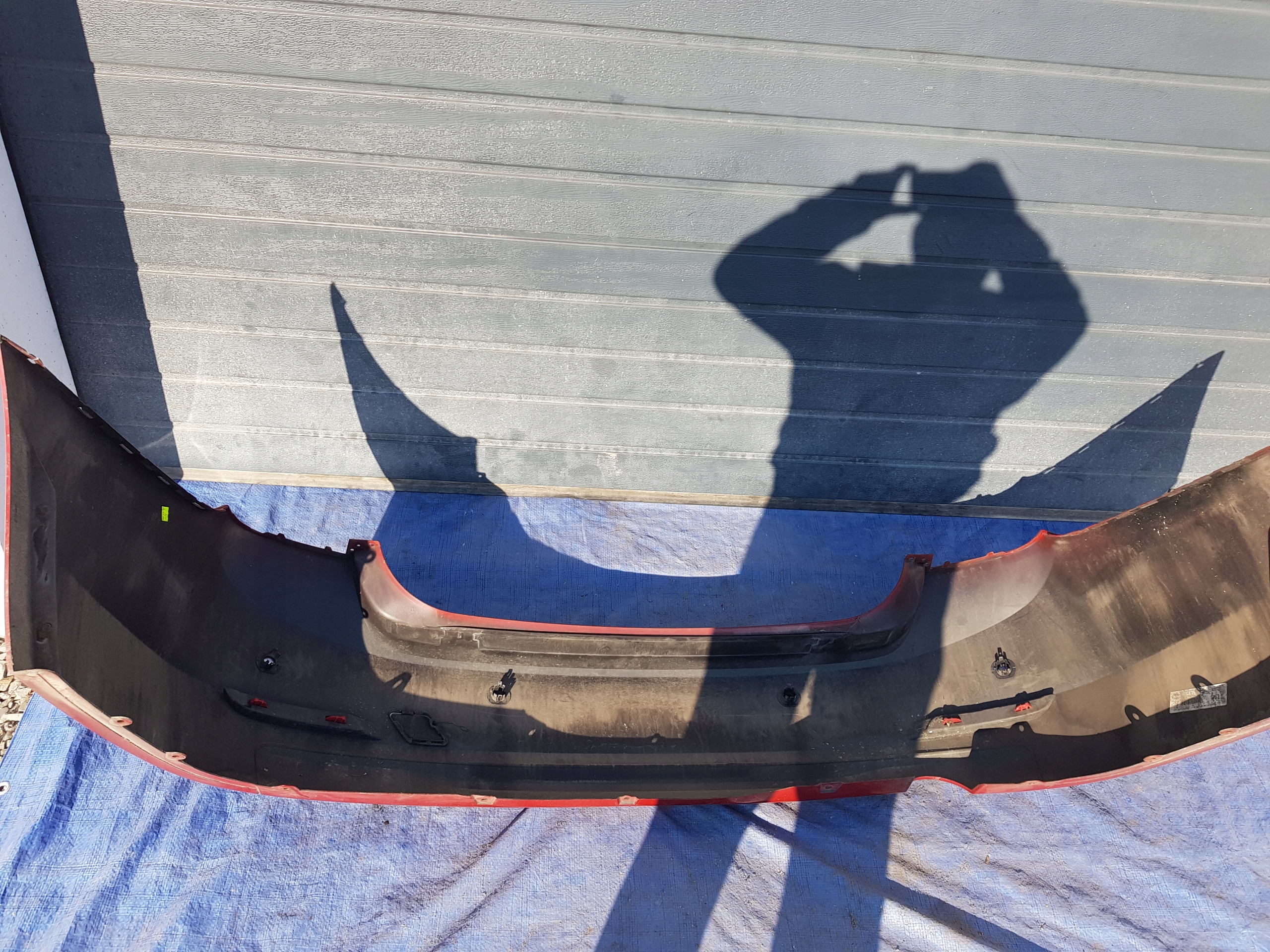 bumper rear part rear BMW F30 sedan A75