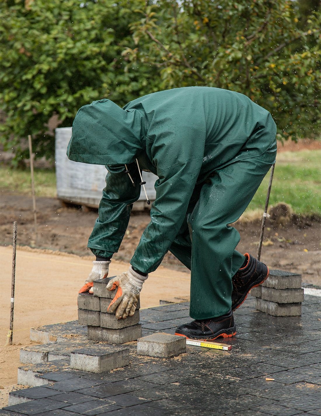 UBRANIE ROBOCZE PRZECIWDESZCZOWE PROS 101/001 48 Rozmiar XS