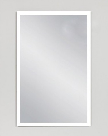

Lustro łazienkowe do toaletki biała rama 60x80