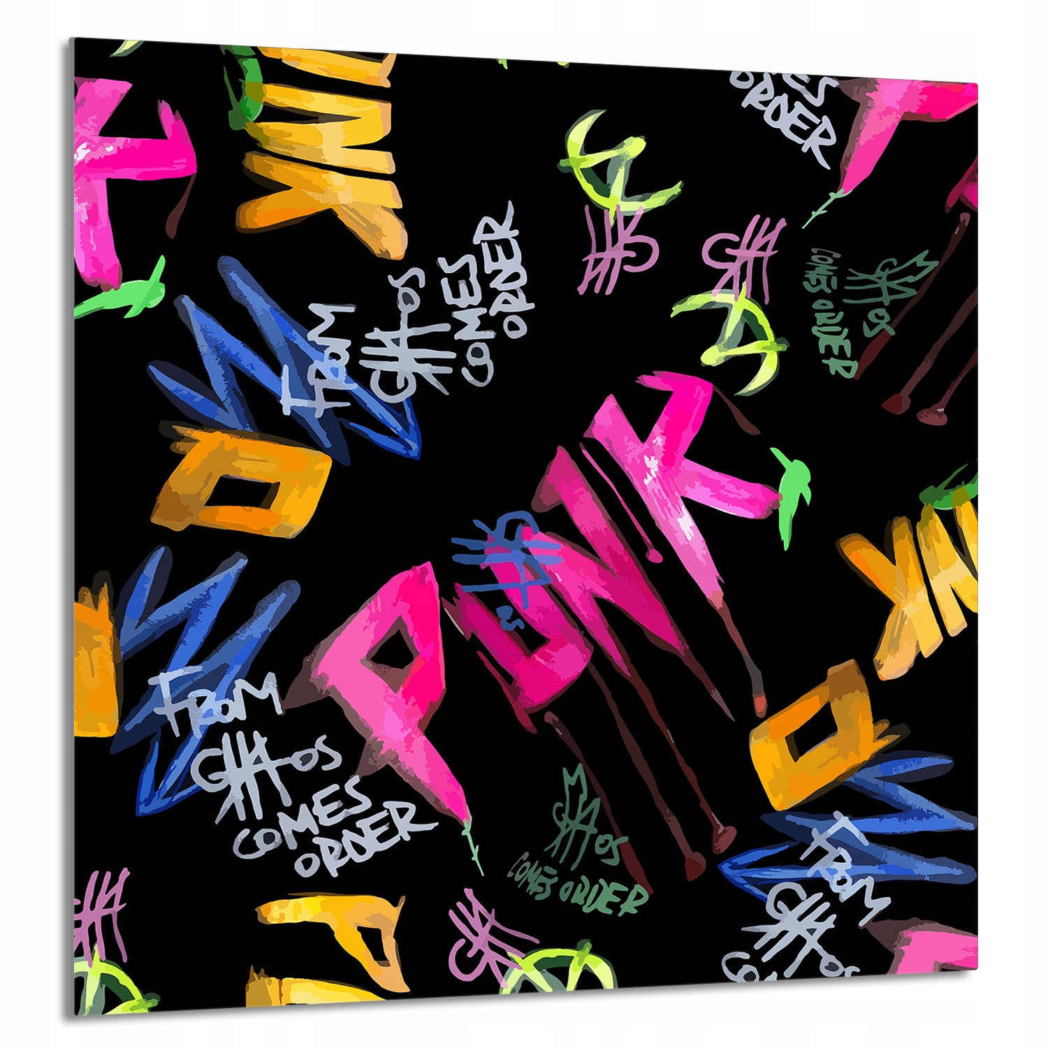 Skleněný Panel Do Kuchyně 60x65 Hudba Tvrzené Sklo