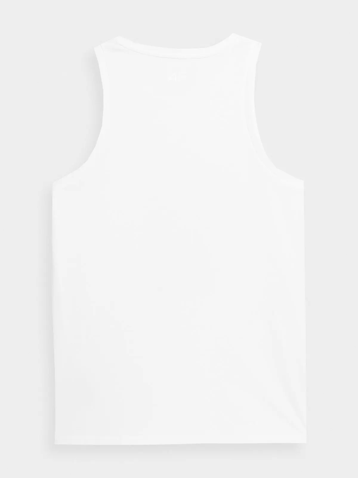 KOSZULKA MĘSKA 4F BEZRĘKAWNIK BAWEŁNA TOP SS23M354 Wzór dominujący bez wzoru