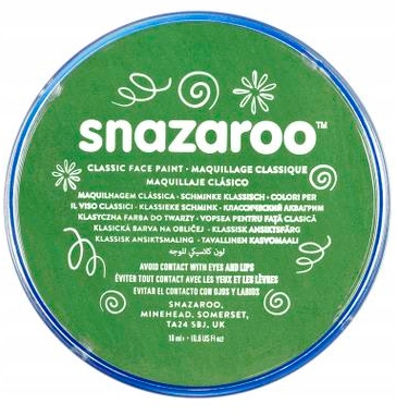 

Snazaroo 18 ml Zieleń Trawiasta farba do ciała