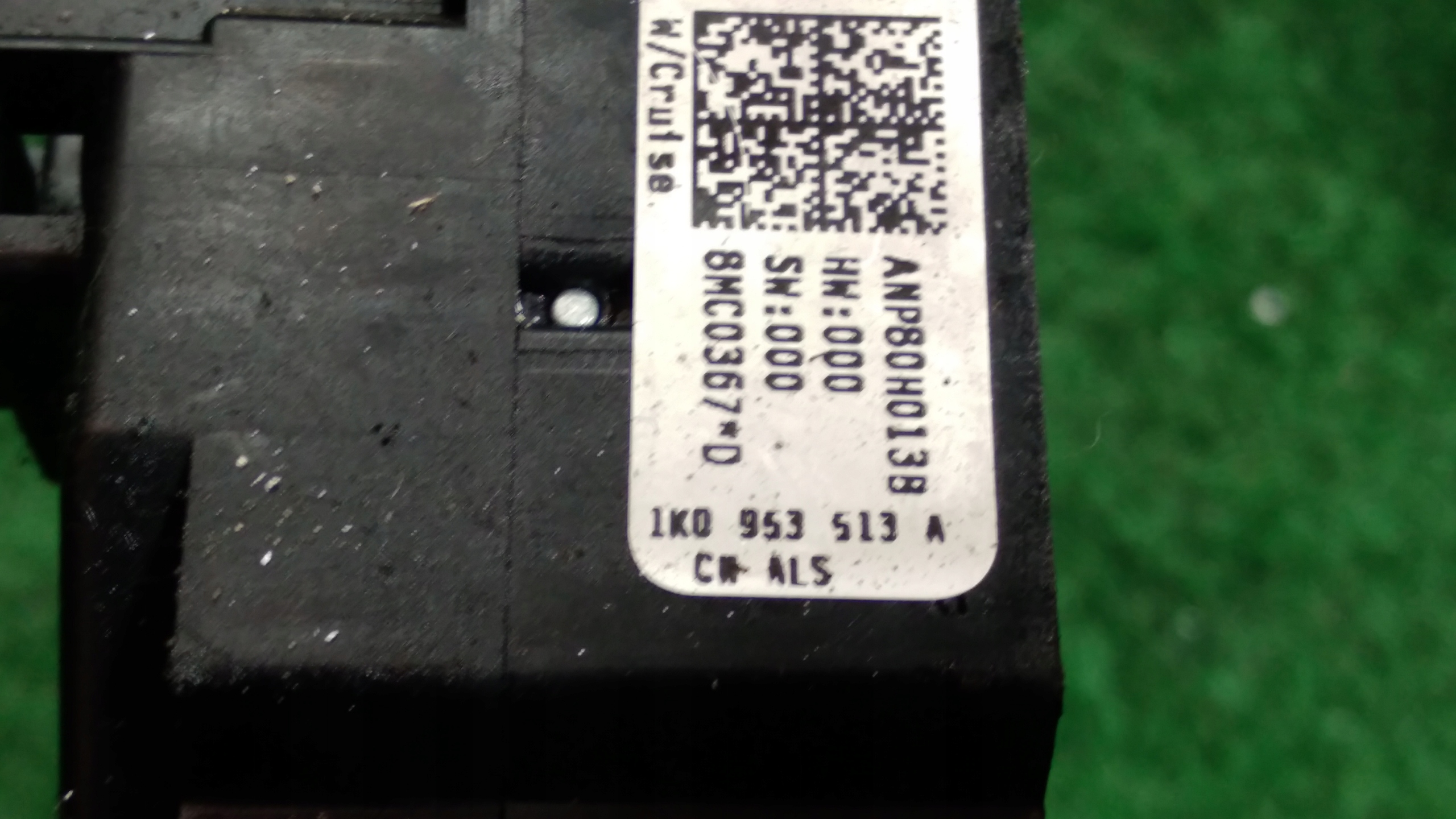 switch TEMPOMATU VOLKSWAGEN GOLF 5 plus