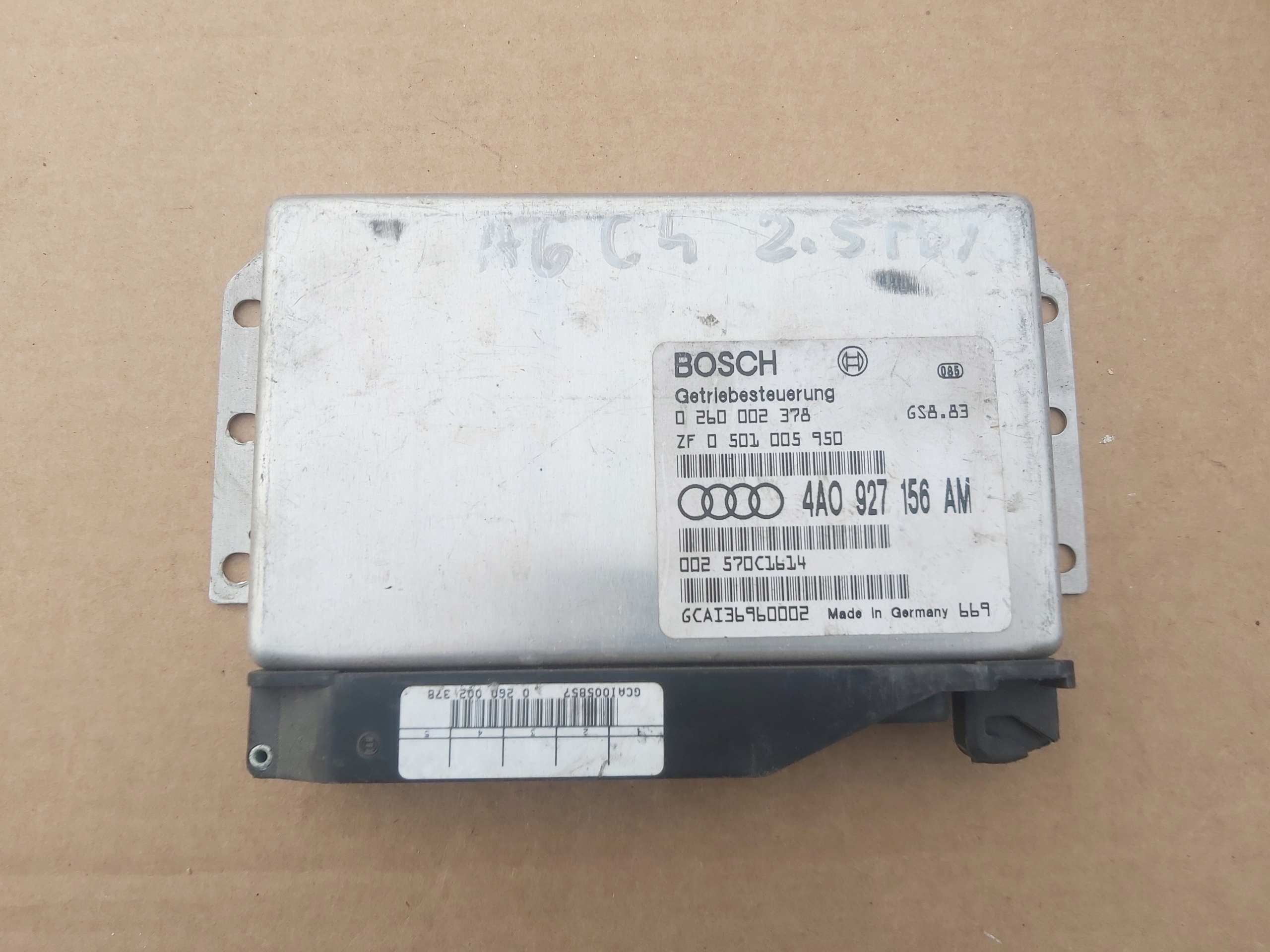 modulo Centralina cambio ingranaggi 4A0927156AM AUDI A6 C4 2.5 TDI