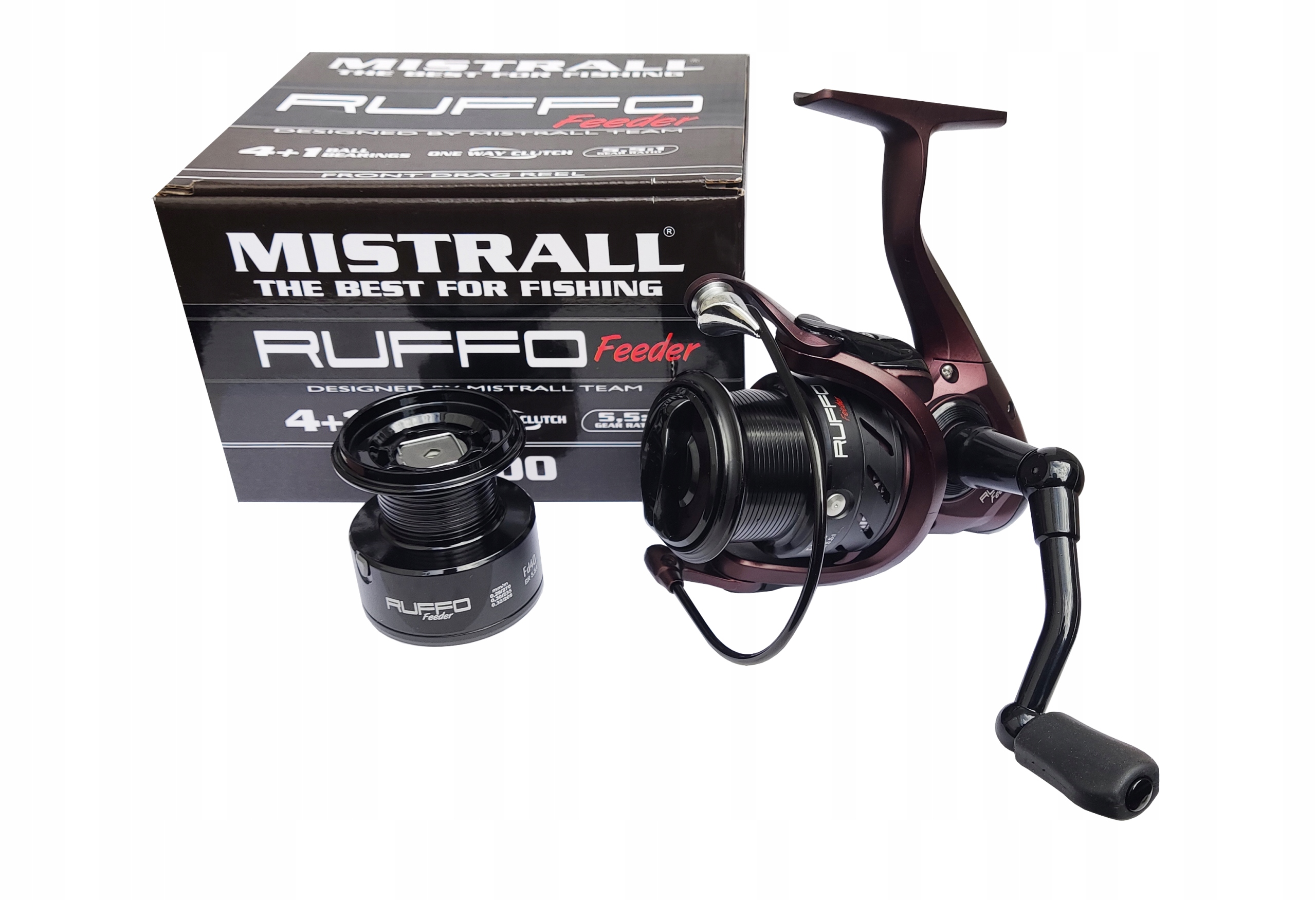 

Kołowrotek Mistrall Ruffo Feeder 3000 uniwersalny