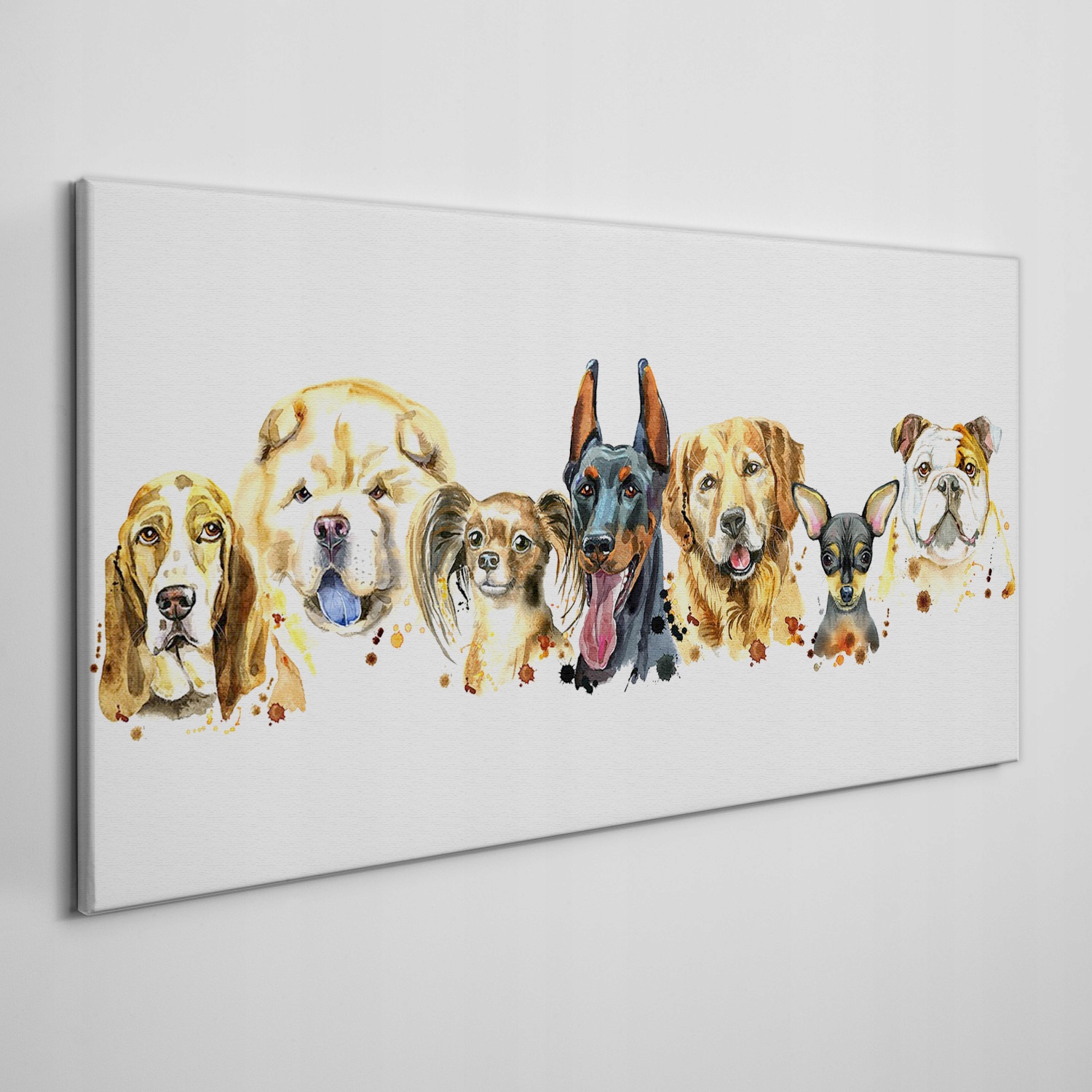 

Foto-obraz na ramie płótno Zwierzęta psy 140x70 cm