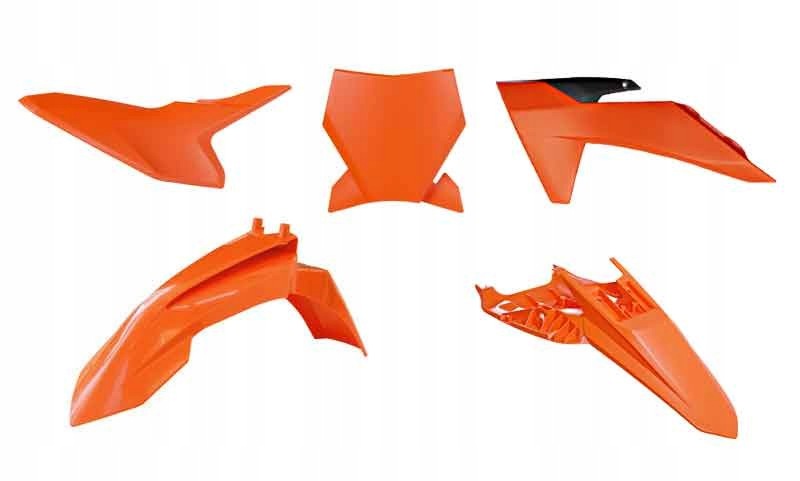 Racetech (rtech) Sada Plastov Ktm Sx 50 '24-'25 Oranžová Čierna