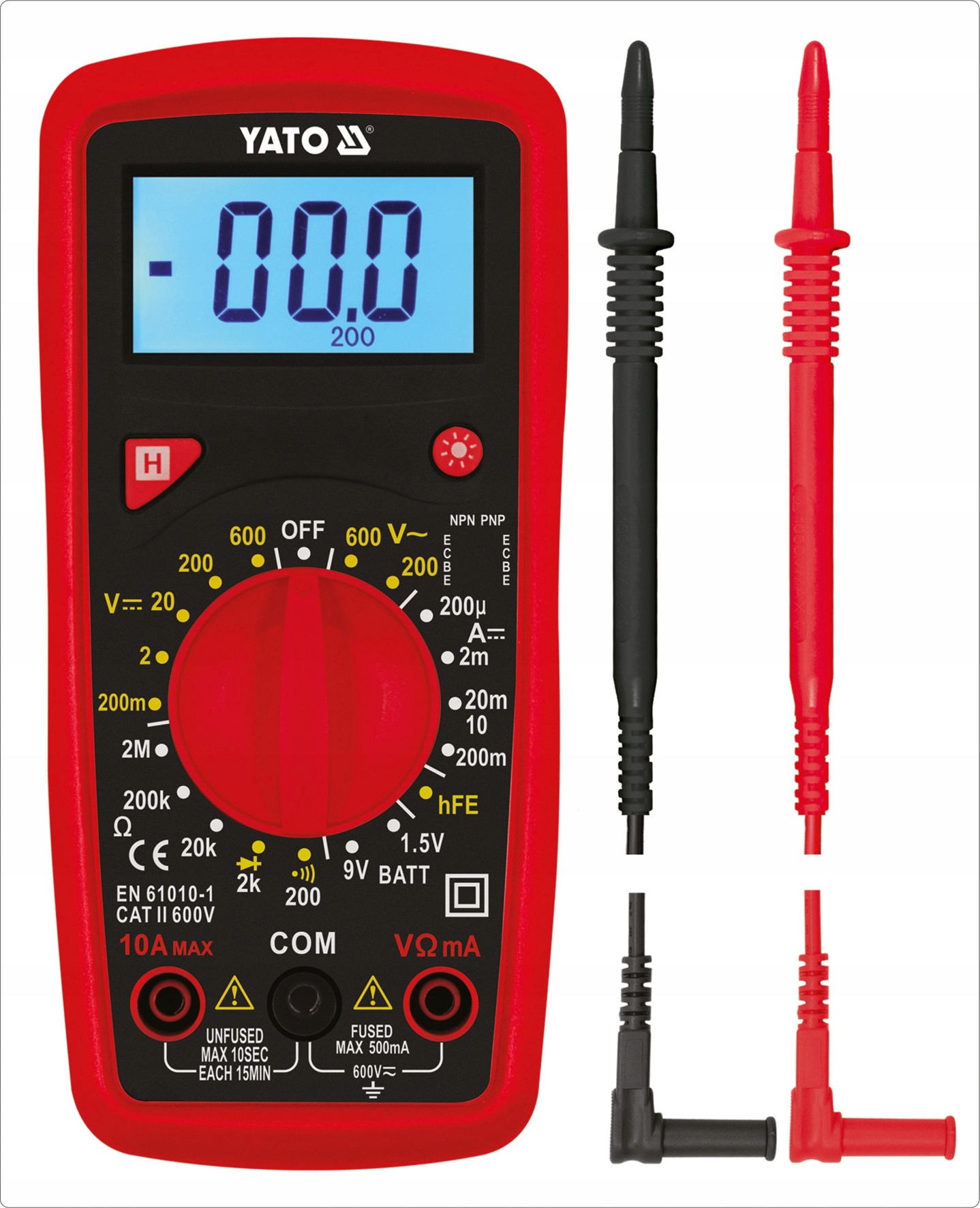 

Wielofunkcyjny Miernik Cyfrowy Yato YT-73081