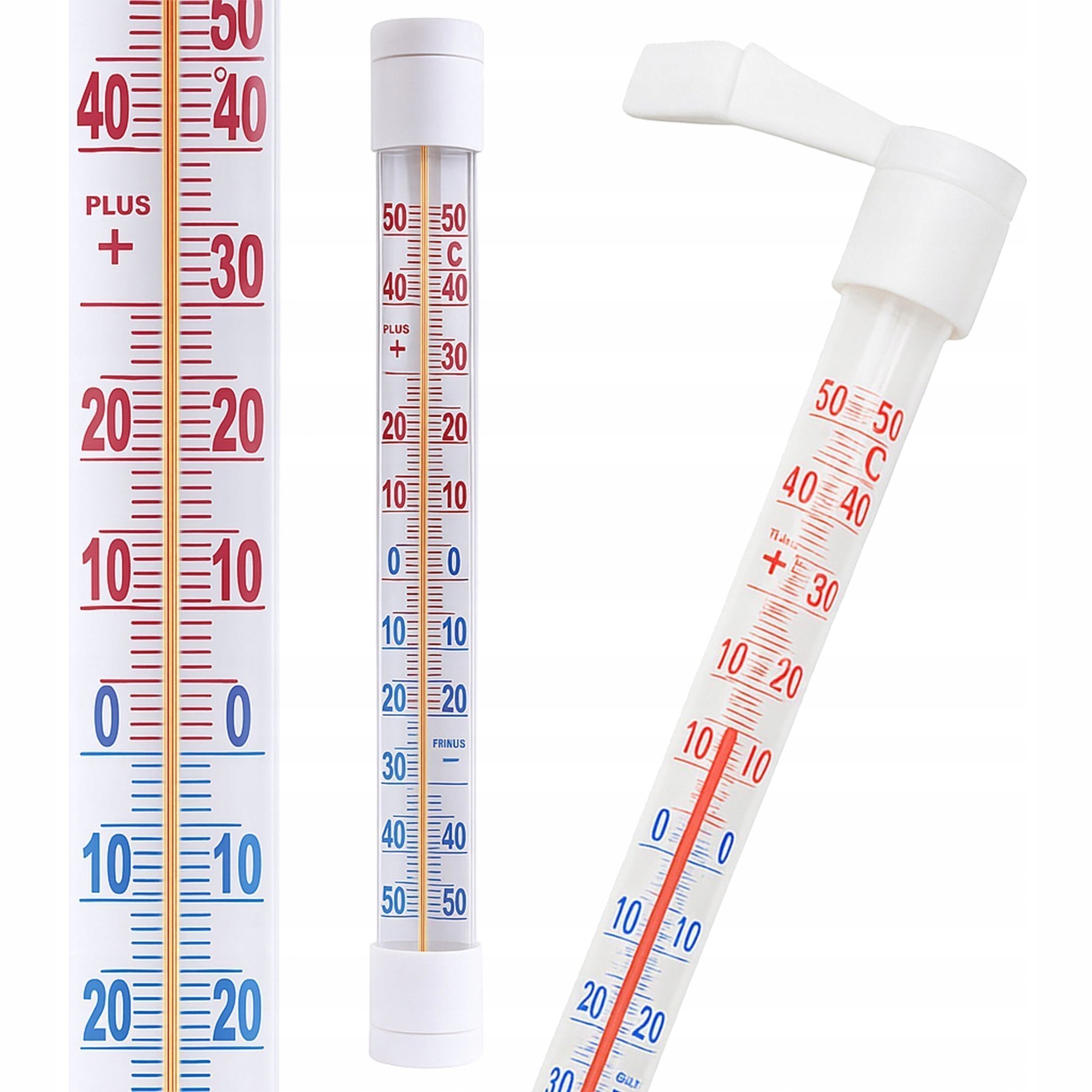 Termometr Zewnętrzny Na Okno Ścianę Zaokienny Do Mierzenia Temperatury