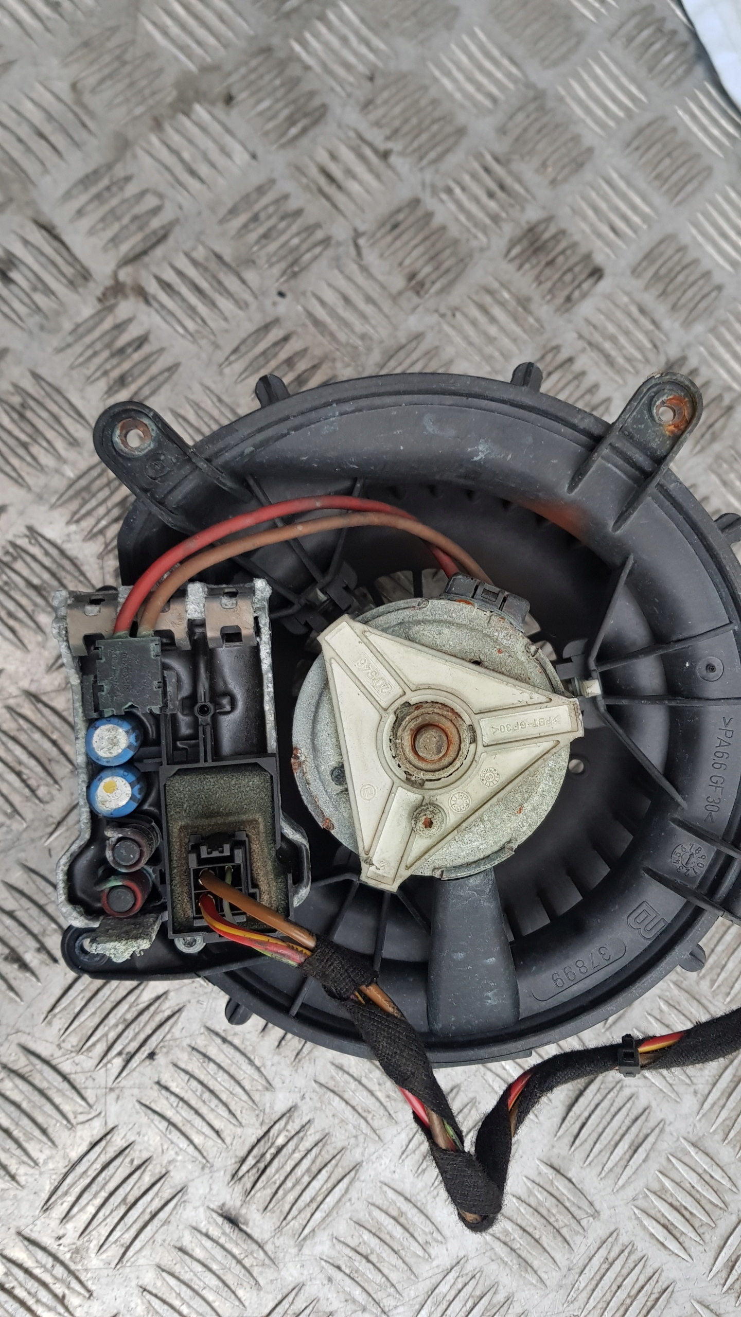 MERCEDES W220 heating fan air conditioning devices