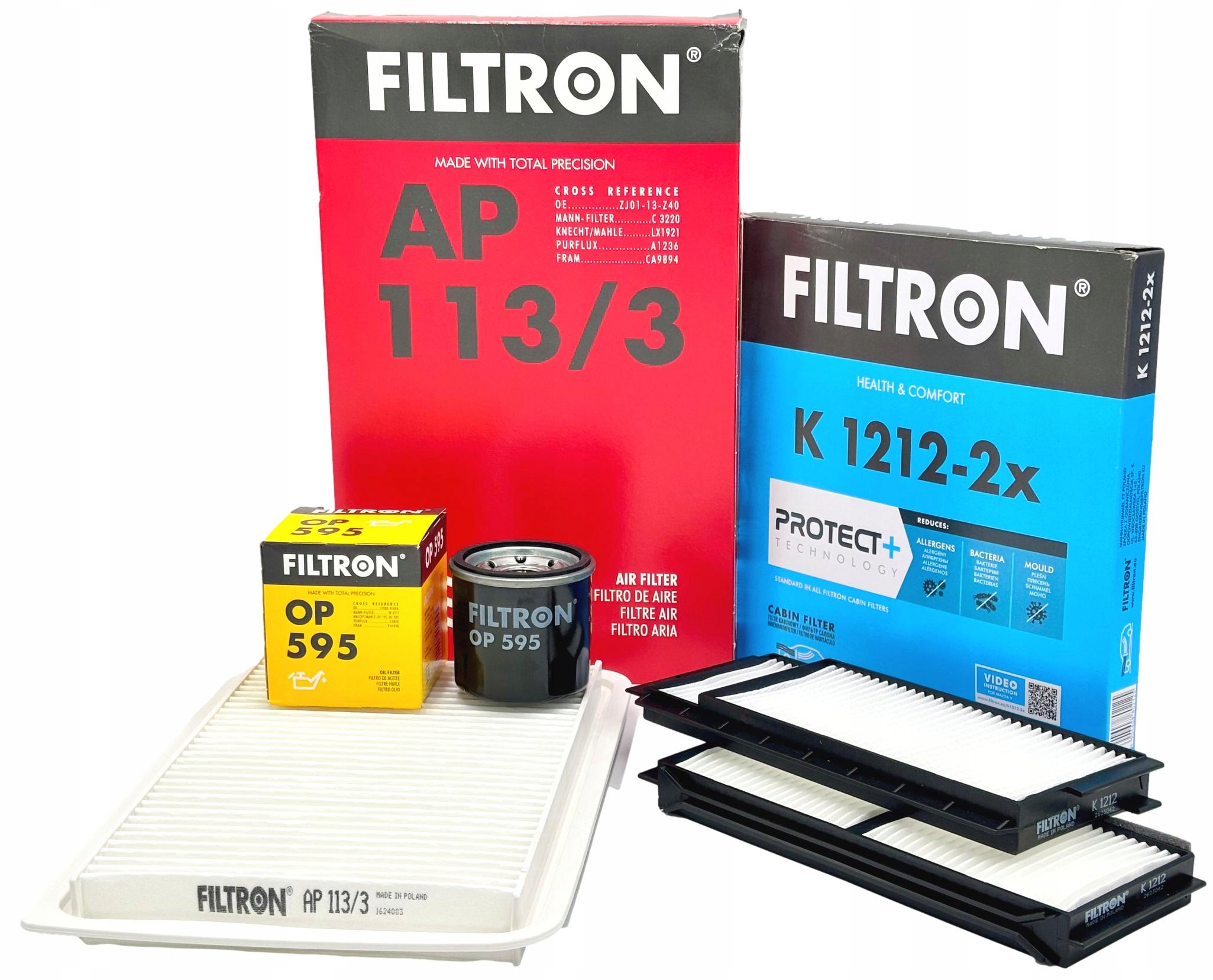Filtron Kompletní Sada Filtrů Mazda 3 Bk I 02-09 1.4i 1.6i