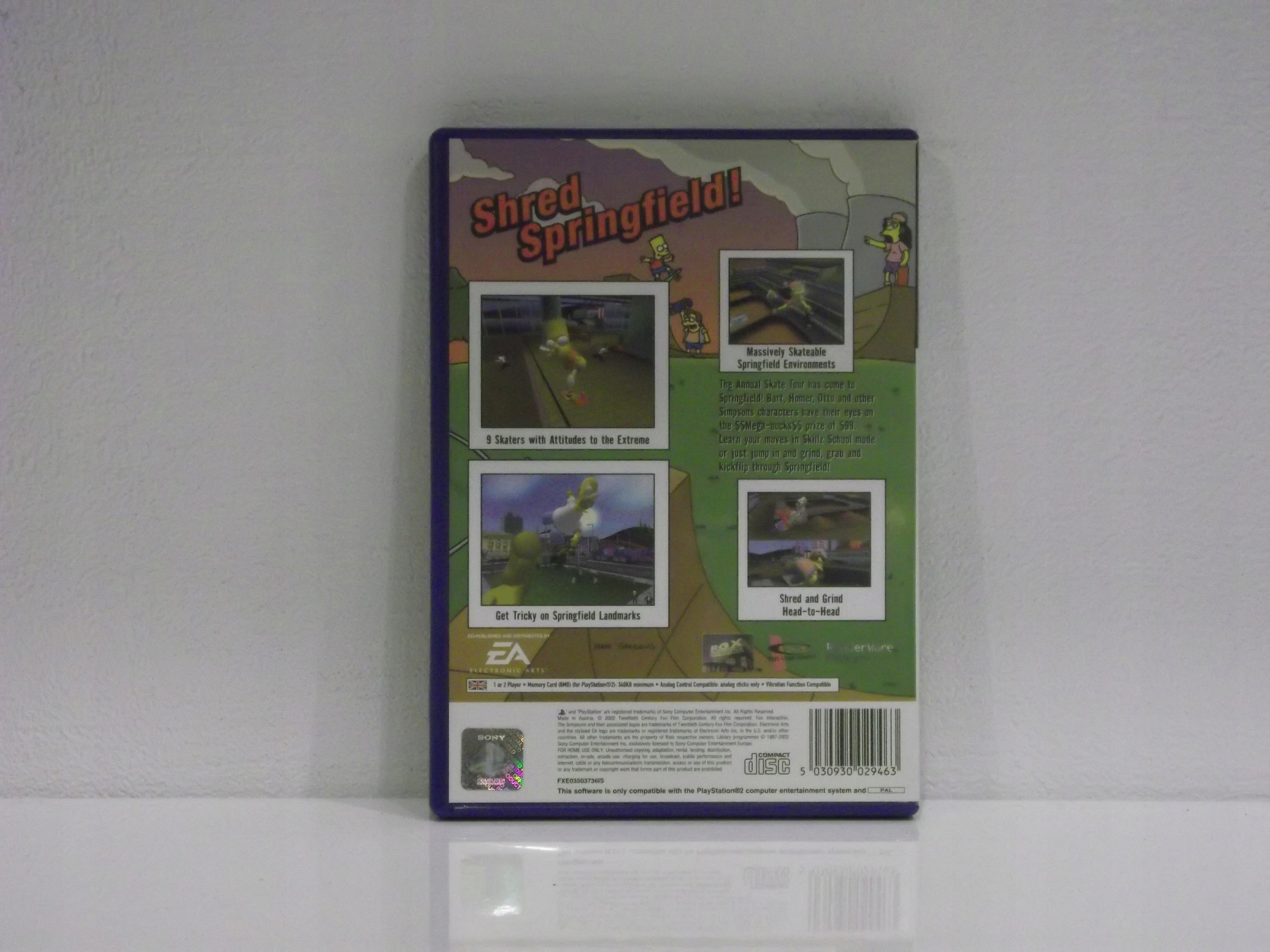 THE SIMPSONS SKATEBOARDING PS2 Tematyka zręcznościowe