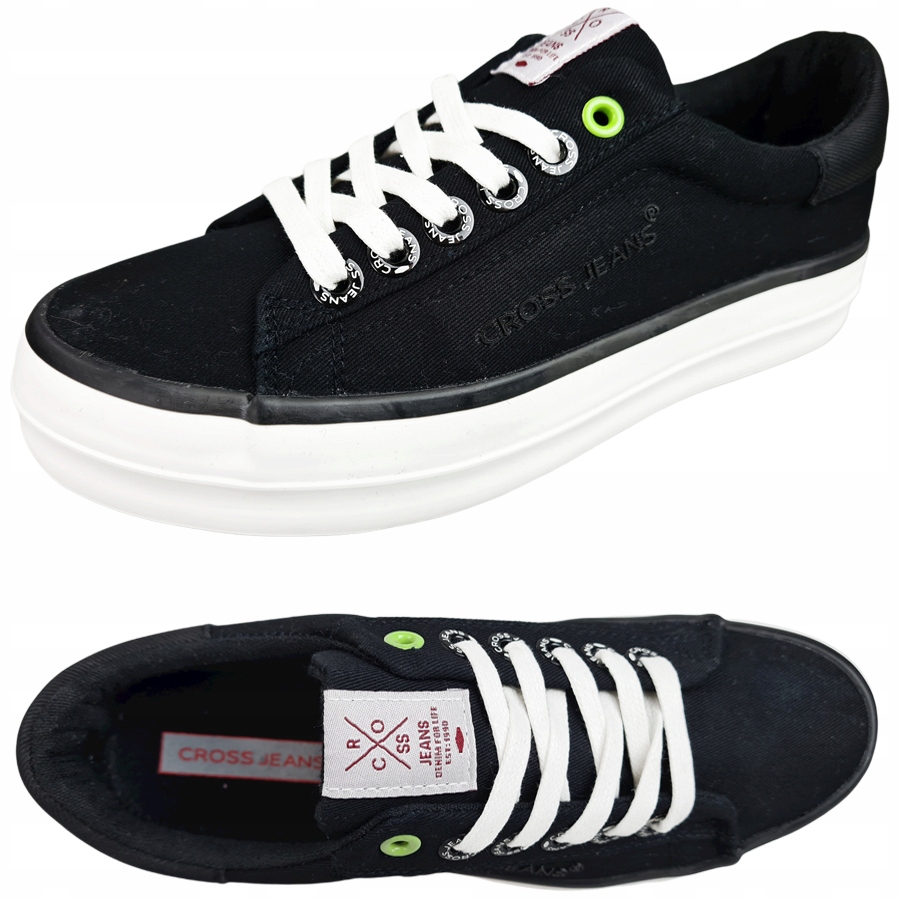 

Trampki Cross Jeans damskie platforma FF2R4082 38