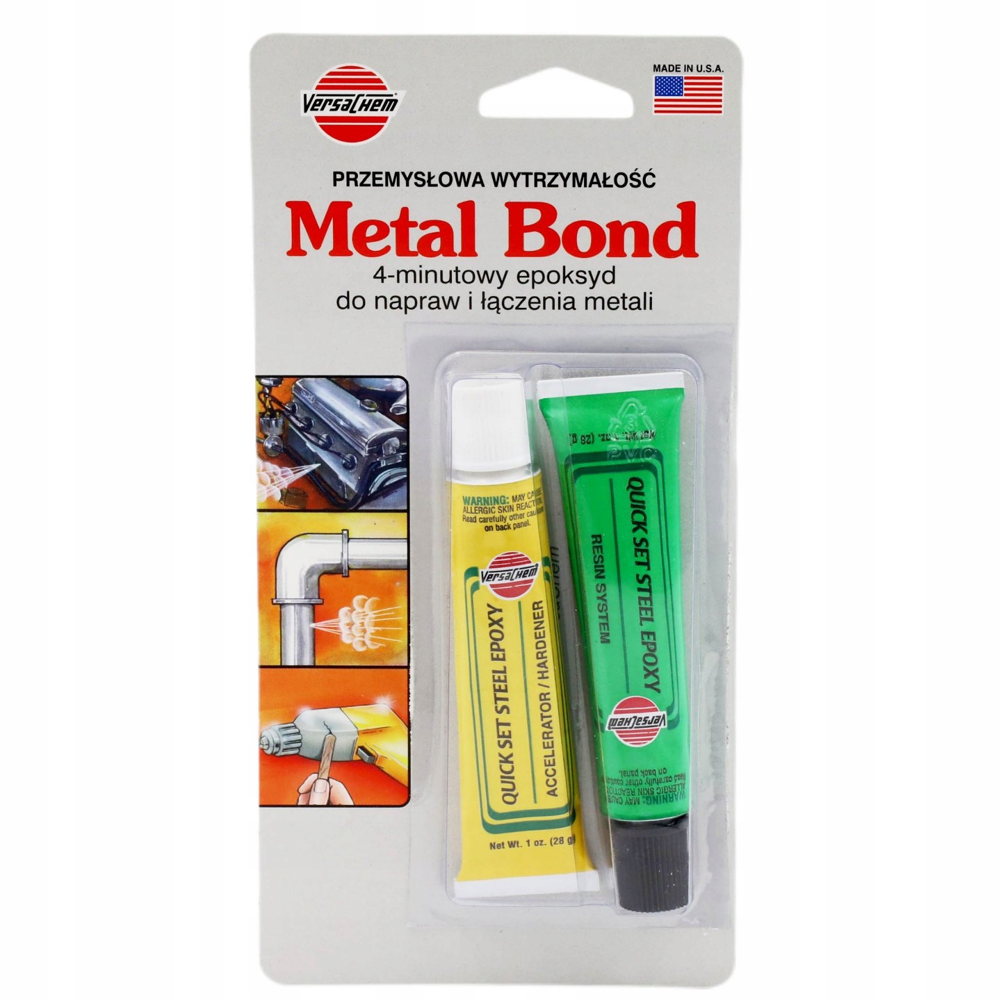 

Dwuskładnikowy Klej do Metalu Metal Bond 57g