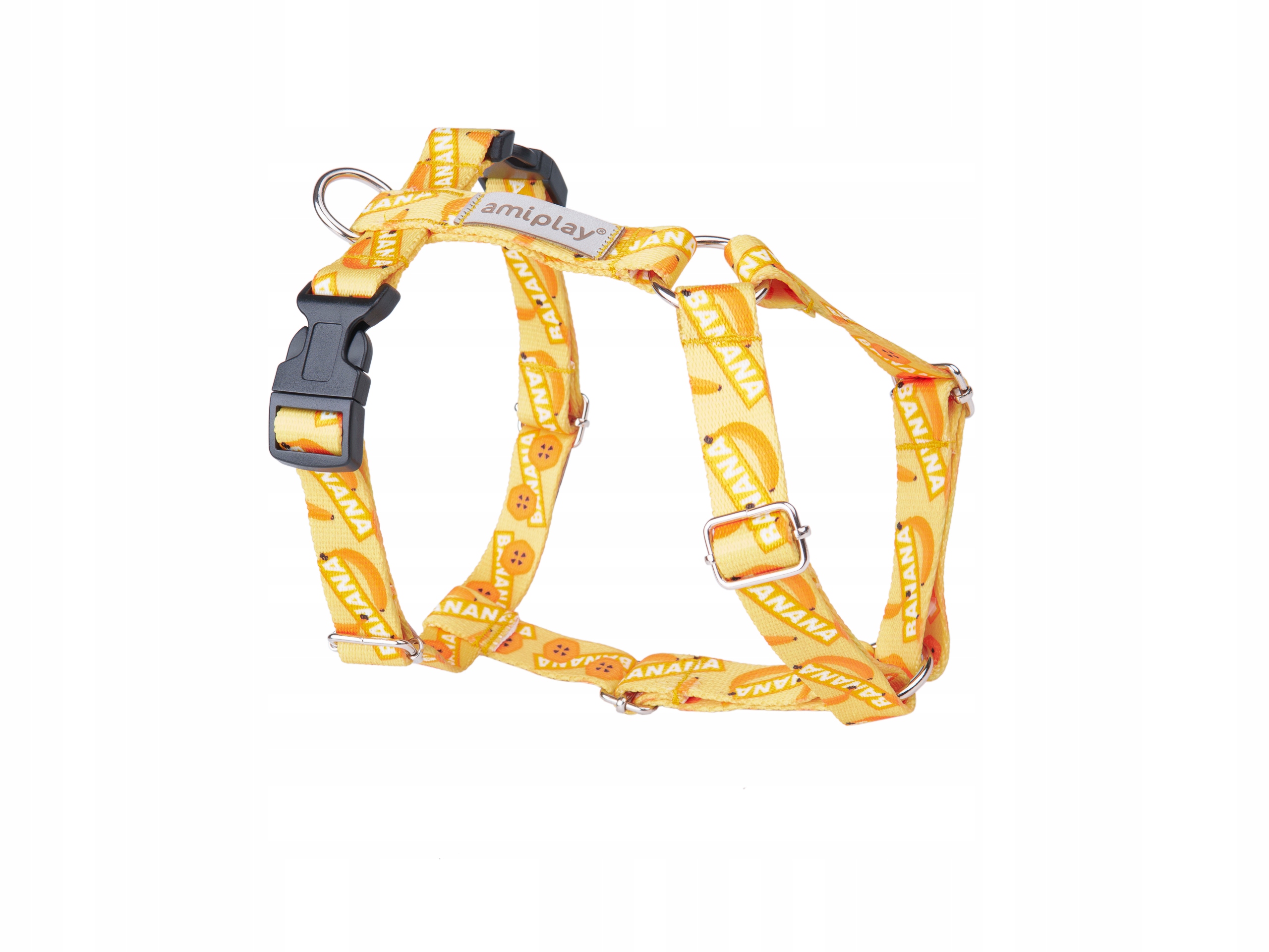 Levně Amiplay BeHappy Postroj XL 45-85 x 65-95 Banana