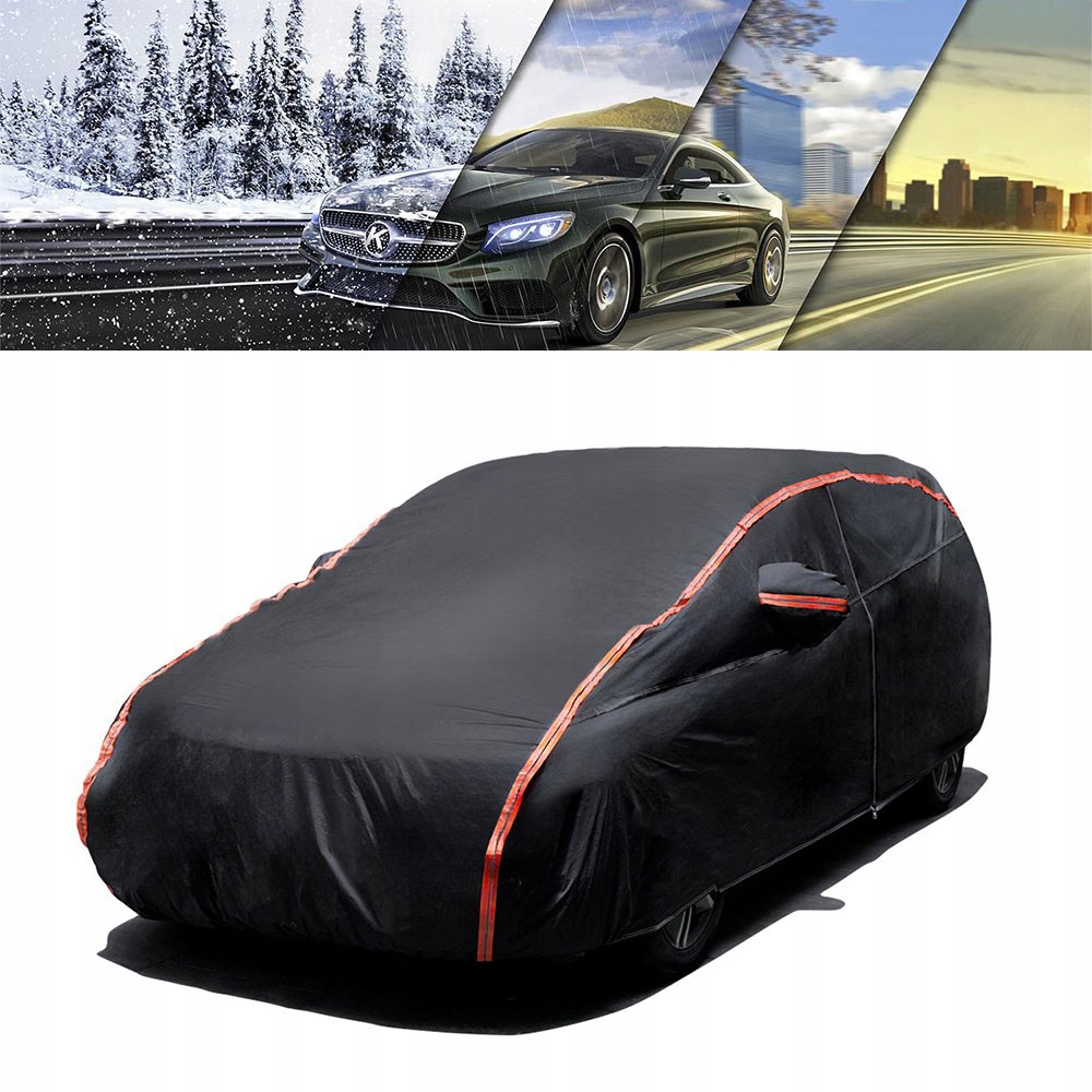 Obal Na Auto Krycí Plachta Pevný Velký XL Voděodolný Celoroční