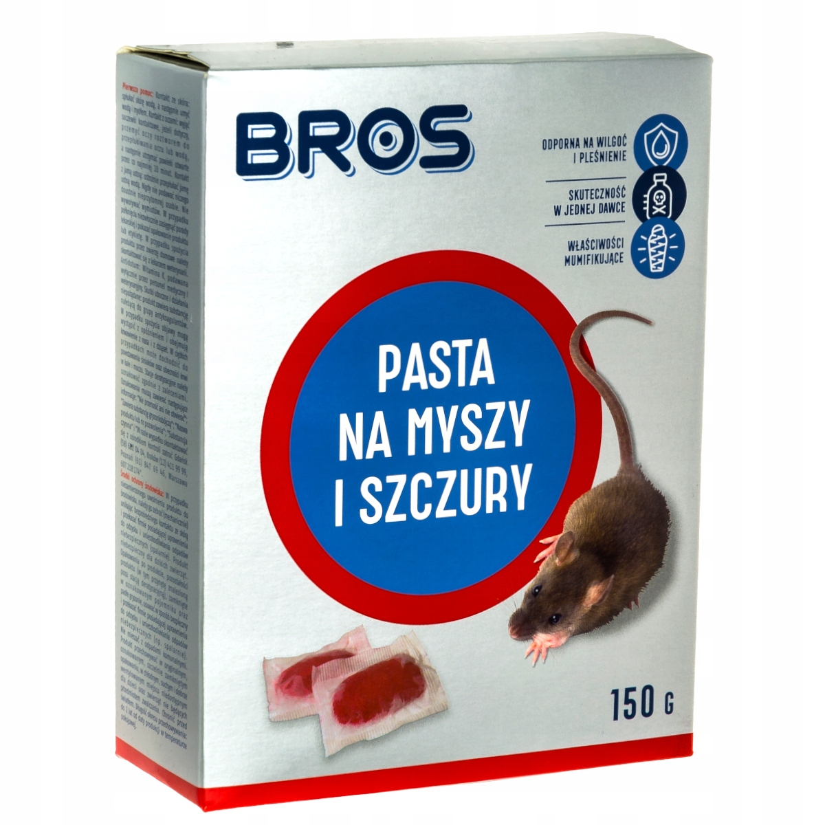

Bros Trutka Na Myszy I Szczury Pasta 150g