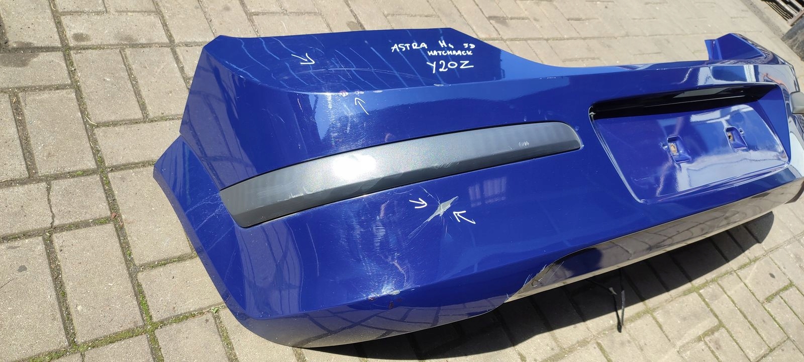 lökhárító far hátsó Opel Astra H HB Y20Z