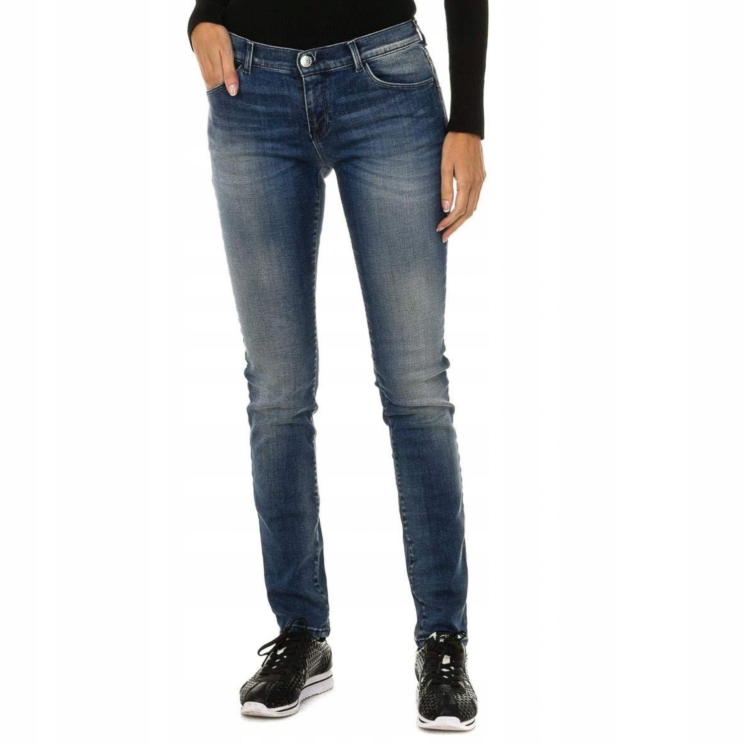 Dámské kalhoty Armani Jeans J23 džínové úzké nohavice slim Push Up vel. W26
