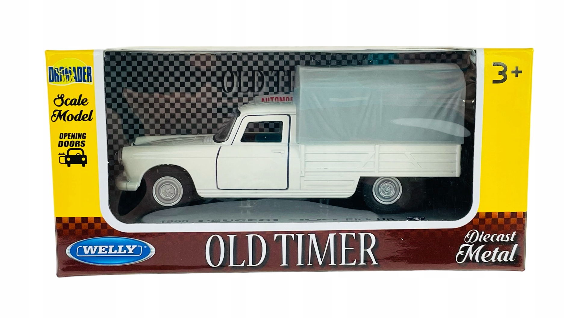 WELLY OLD TIMER 1968 PEUGEOT 404 PICKUP 1:34 NOWY Model PEUGEOT 404 PICKUP