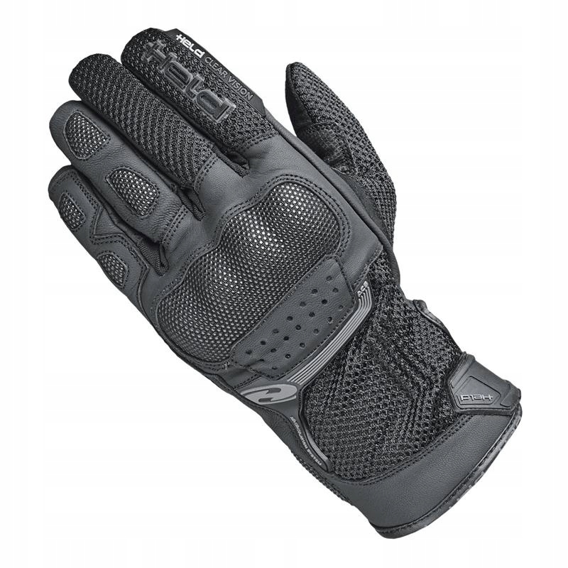 Pánske motocyklové rukavice Held Desert II Black čierne Darčeky