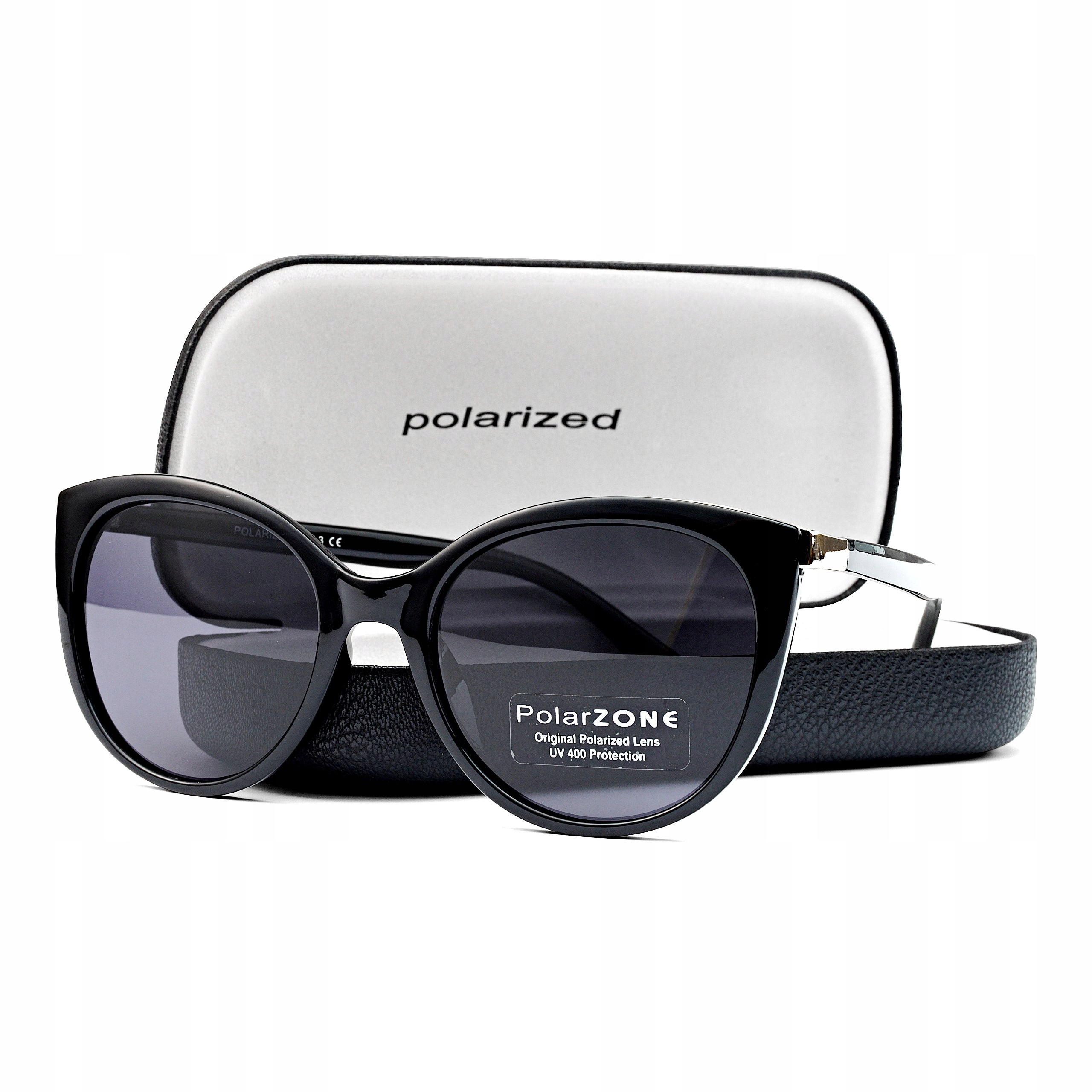 

Polaryzacyjne Damskie Okulary PolarZONE Etui Filtr