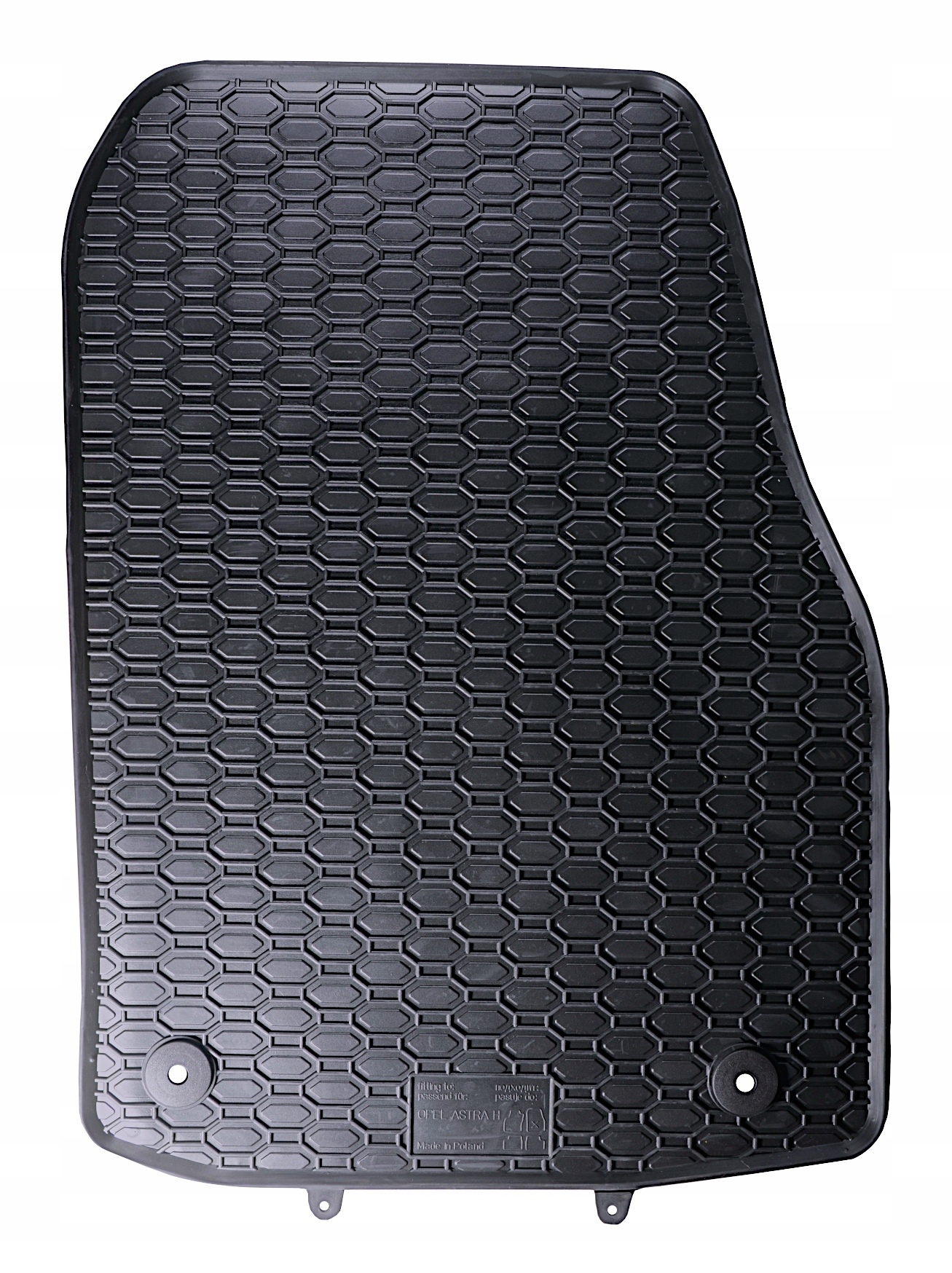 Dywaniki gumowe BEZWONNE do Opel Astra H III 04-14 Liczba elementów 4