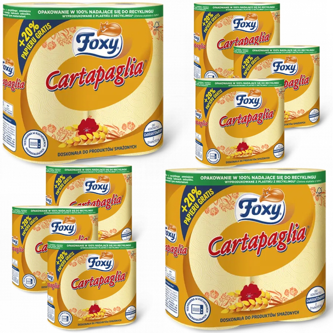 Ręcznik kuchenny papier Foxy Cartapaglia PAKIET XL