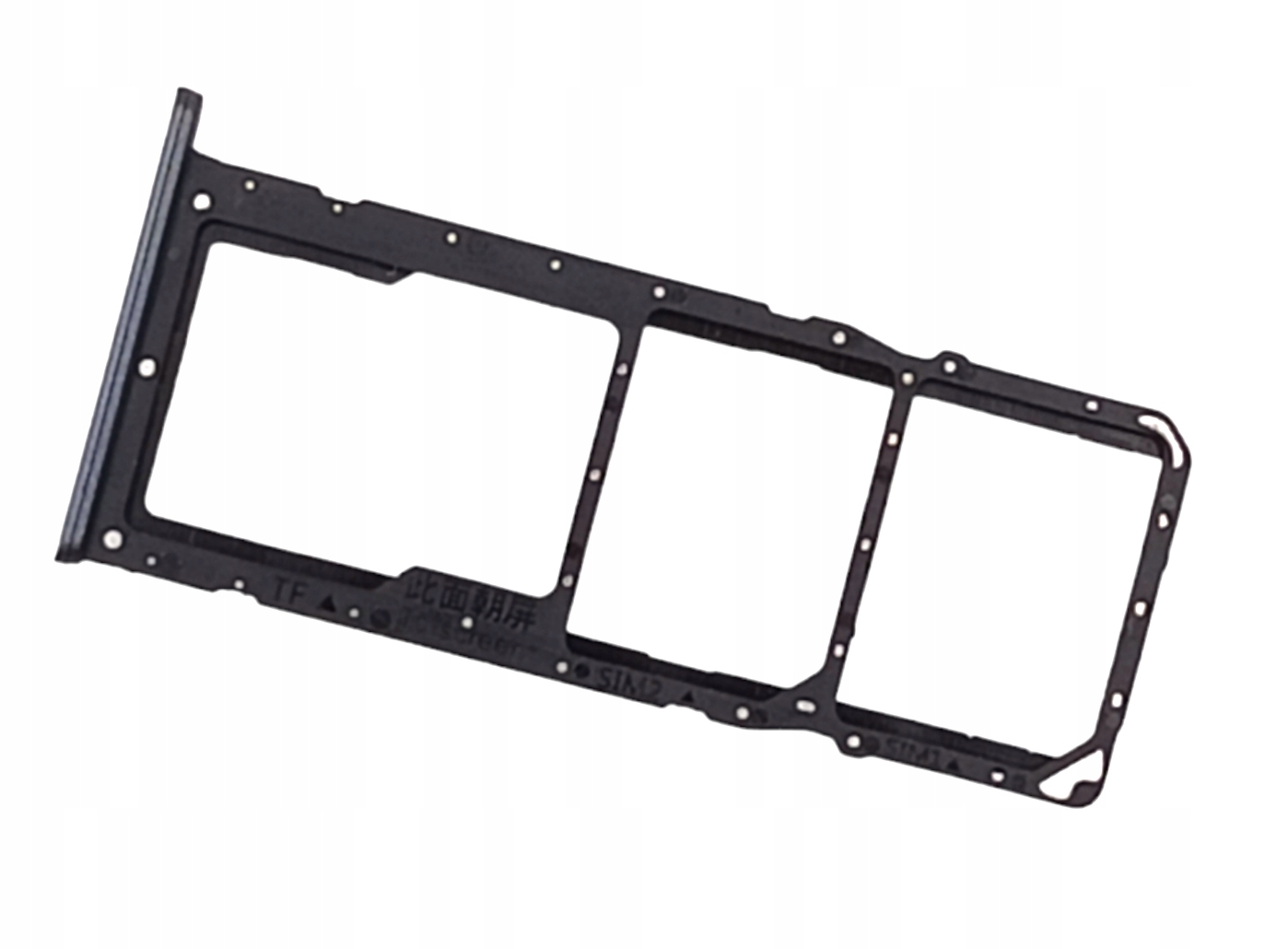 SZUFLADKA TACKA KART SIM / SD DO REALME C11 2021 / C21 CZARNA