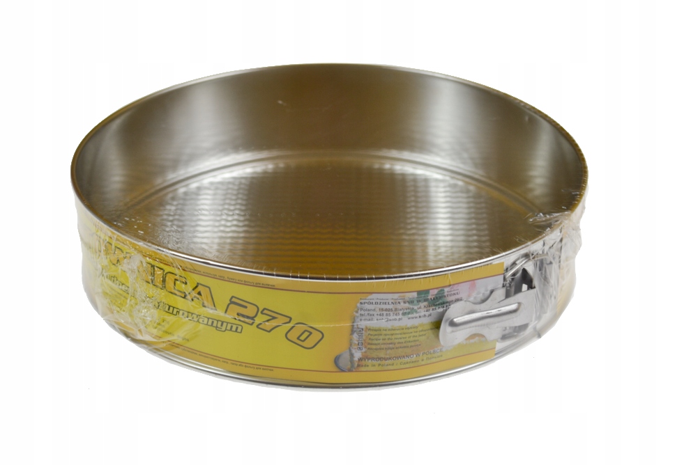 

Snb Tortownica Okrągła Fakturowana 270 mm 0787