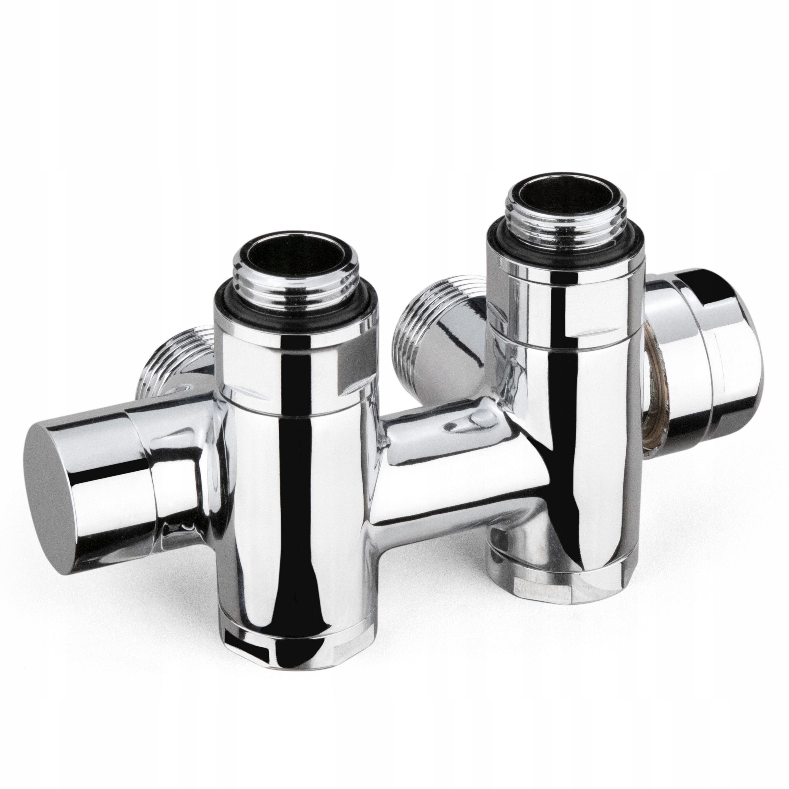 Termostatický ventil H pre kúpeľňový radiátor pod ohrievač 1/2x3/4 Chrom