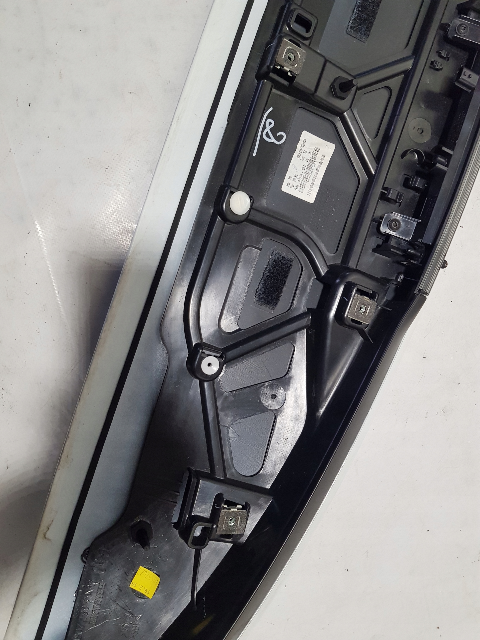 moulding cap bonnet boot LOTKA SPOILER RENAULT ZOE light STOP