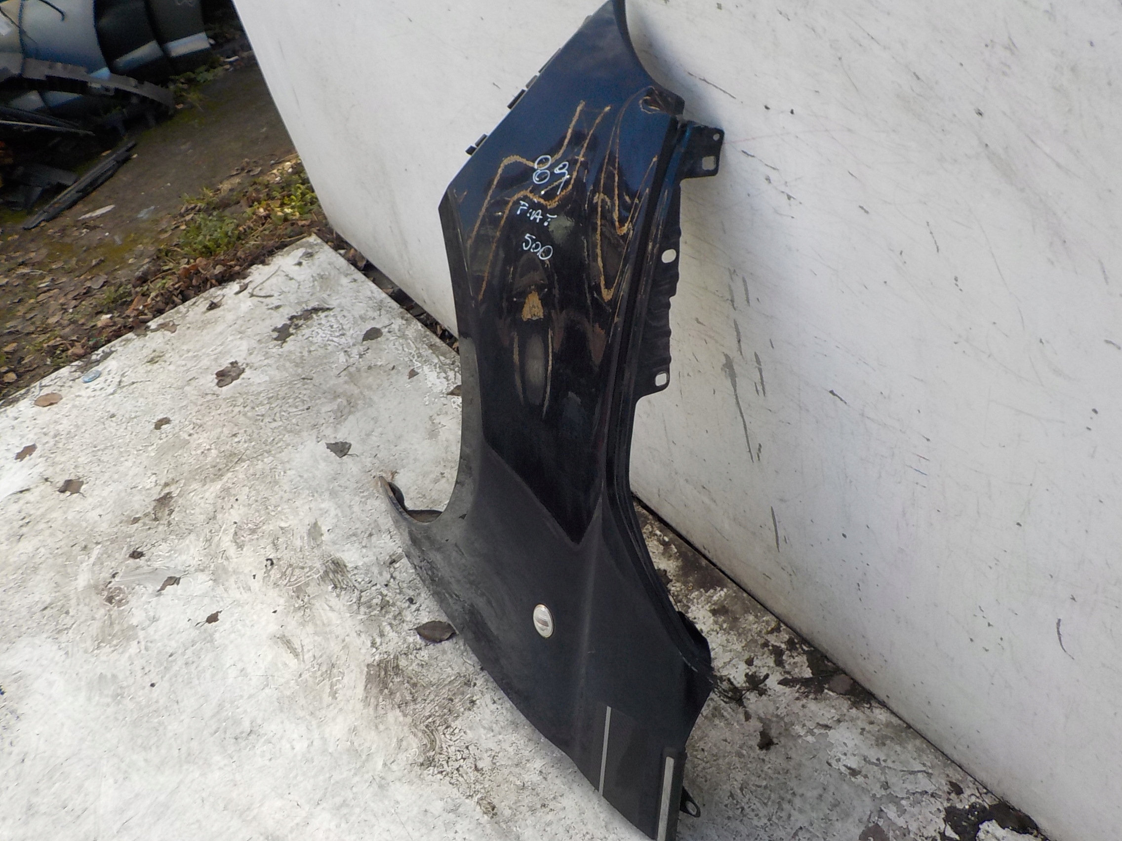 89 FIAT 500 fender left front front