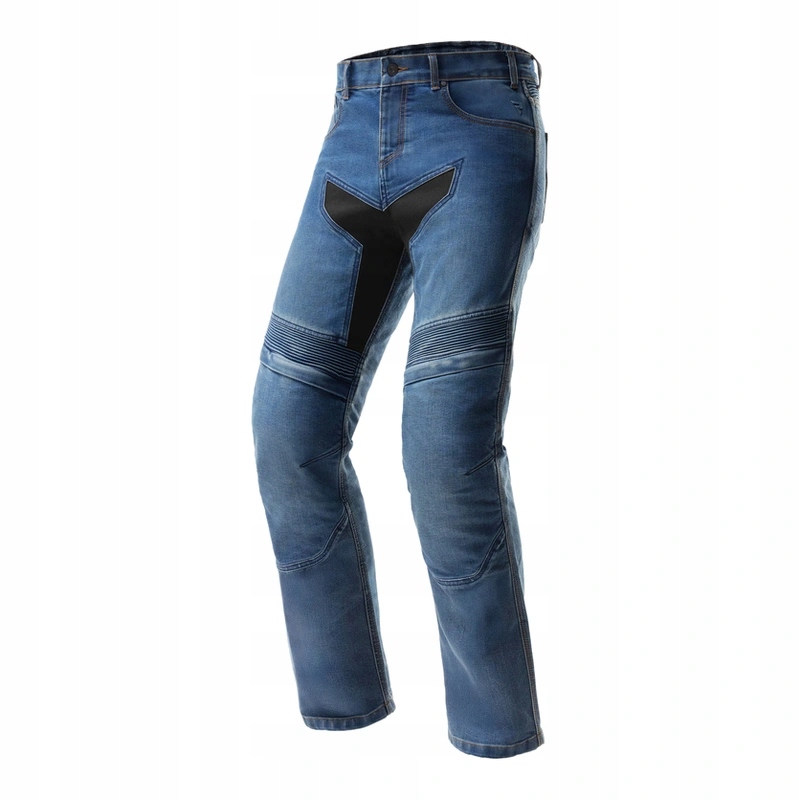Motocyklové džínsy Rebelhorn Eagle 4 Regular Washed Blue modré Darčeky