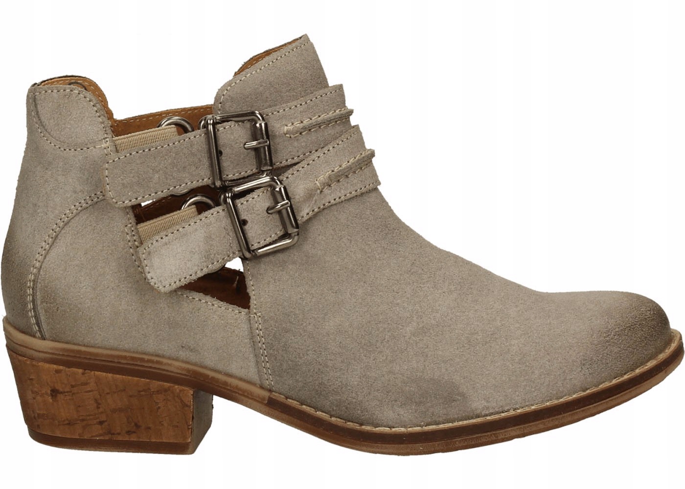 Darbut 4024-04 40 kovbojské boty béžové