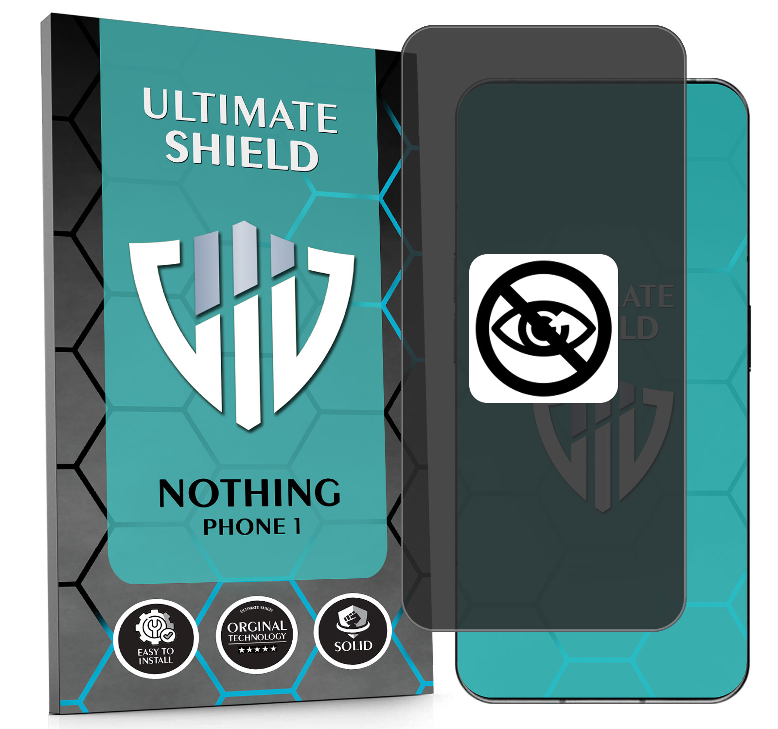 Sklo 5D Privacy Private Anti-spy Pro Nothing Phone 1 Hydrogelová Matná