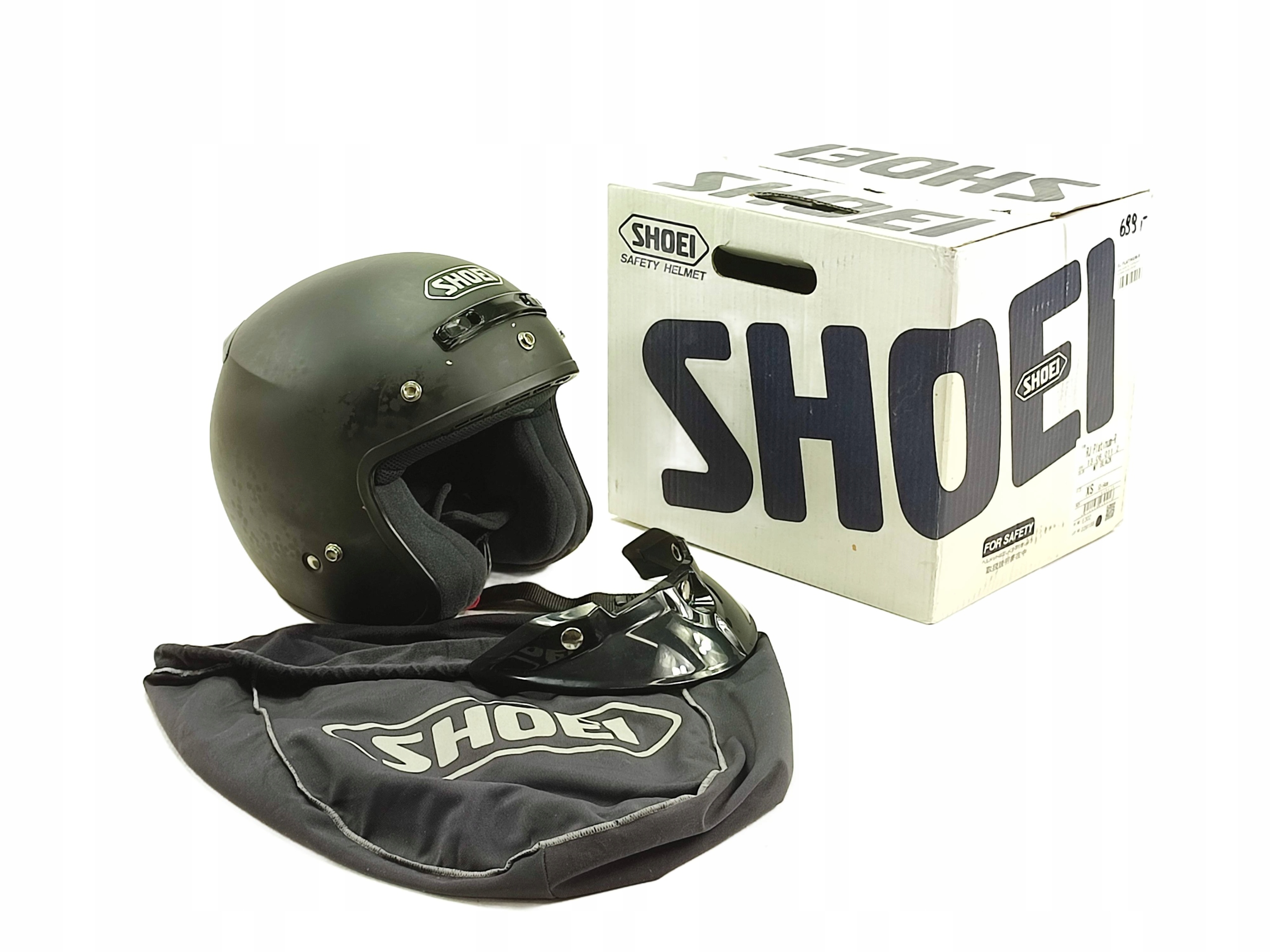 Prilba Shoei Veľkosť Xs Rj Platinum-r Čierna Matná