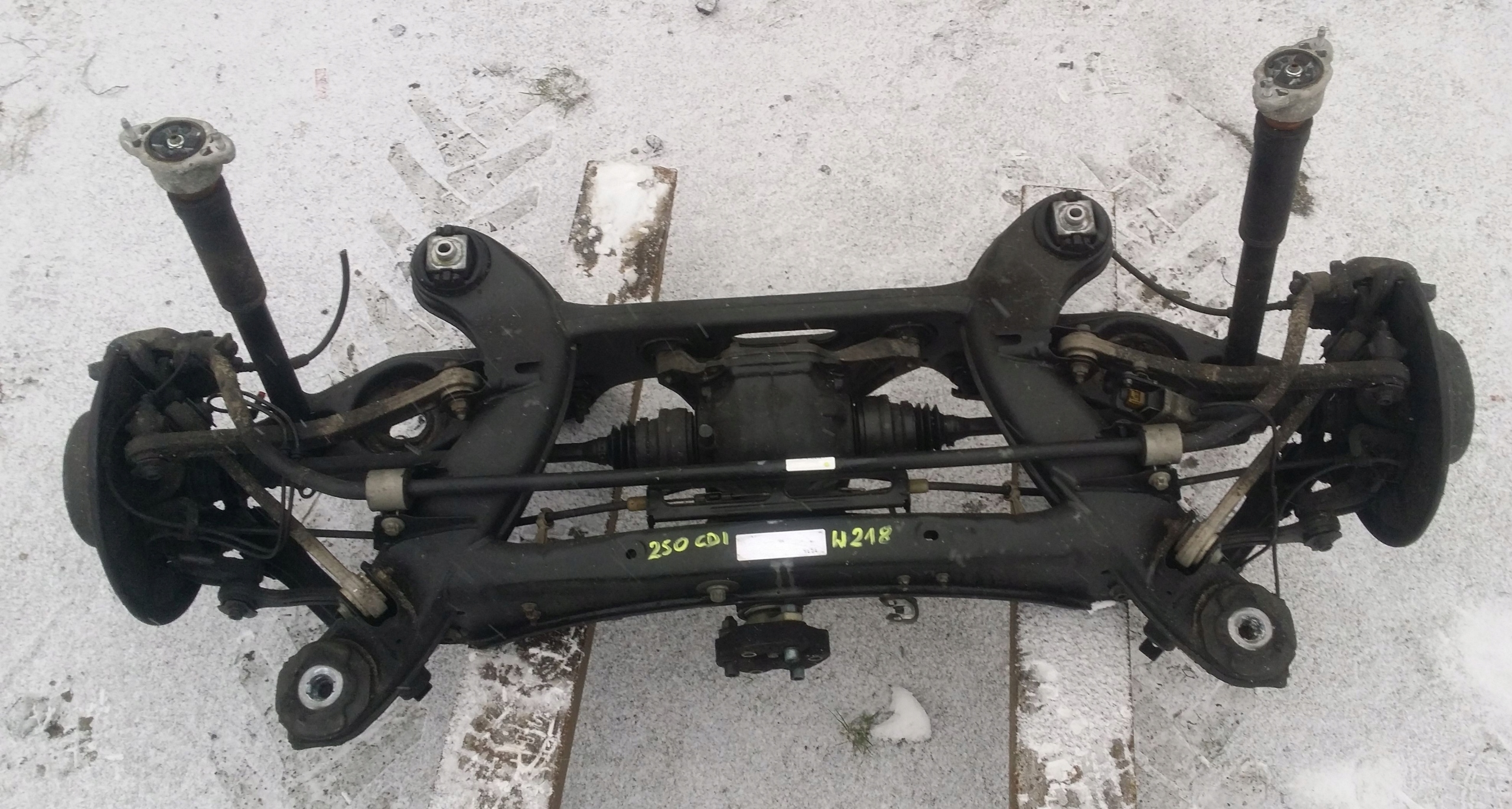 MERCEDES CLS W218 250 CDI задняя подвеска комплект