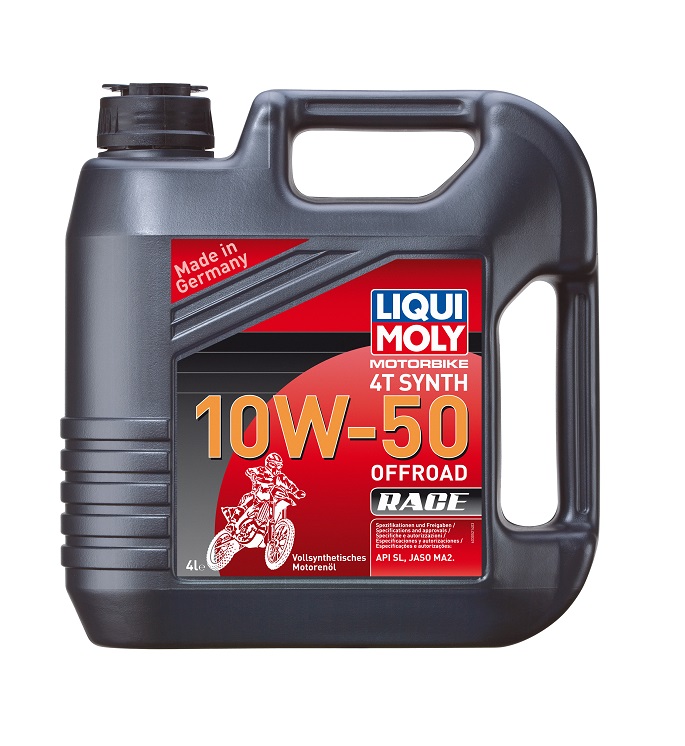 МАСЛО 10W-50 MOTORBIKE 4T SYNTH OFFROAD RACE 4L