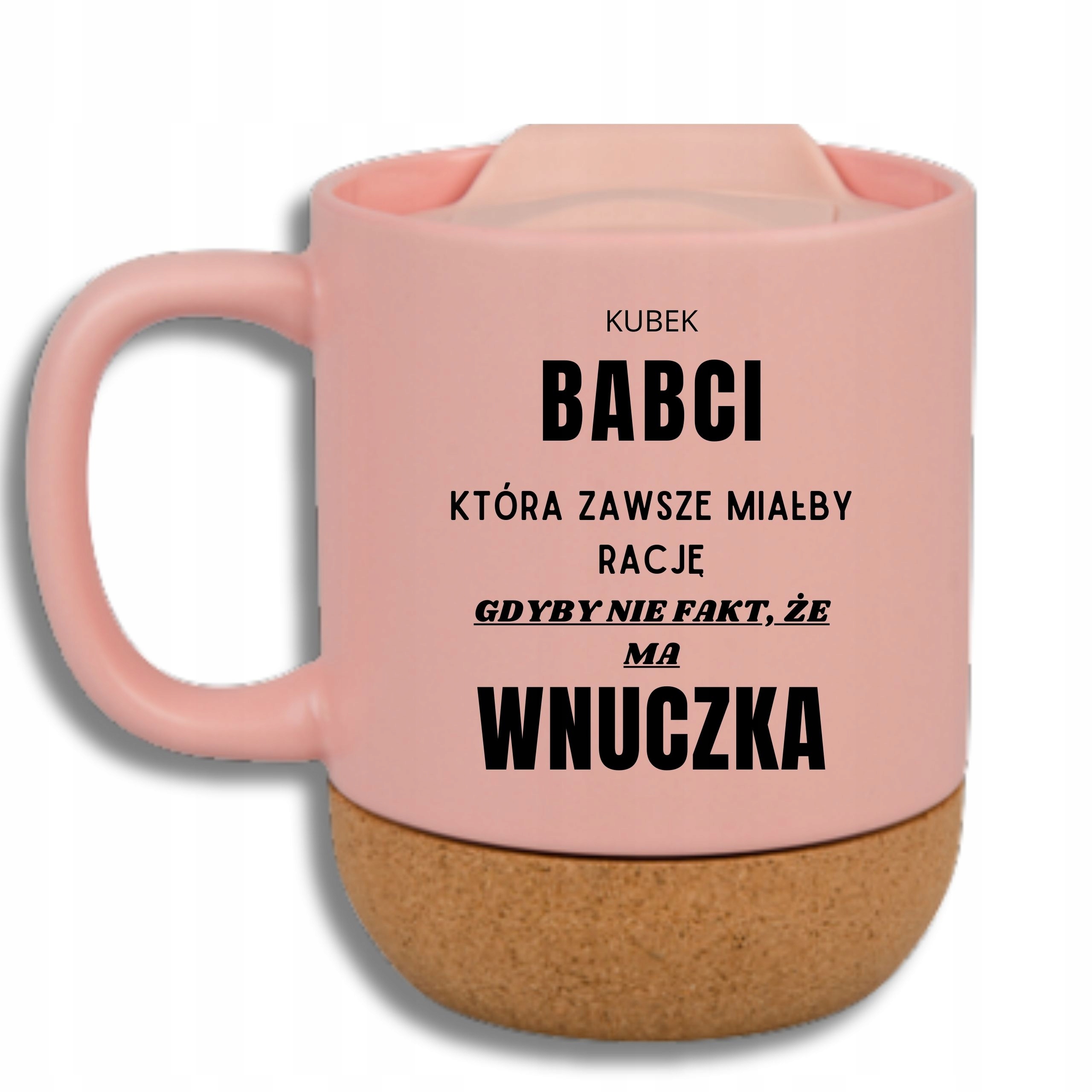 Ružový Hrnček Korok Vtipný Darček Deň Babičky Hrnček Babičky