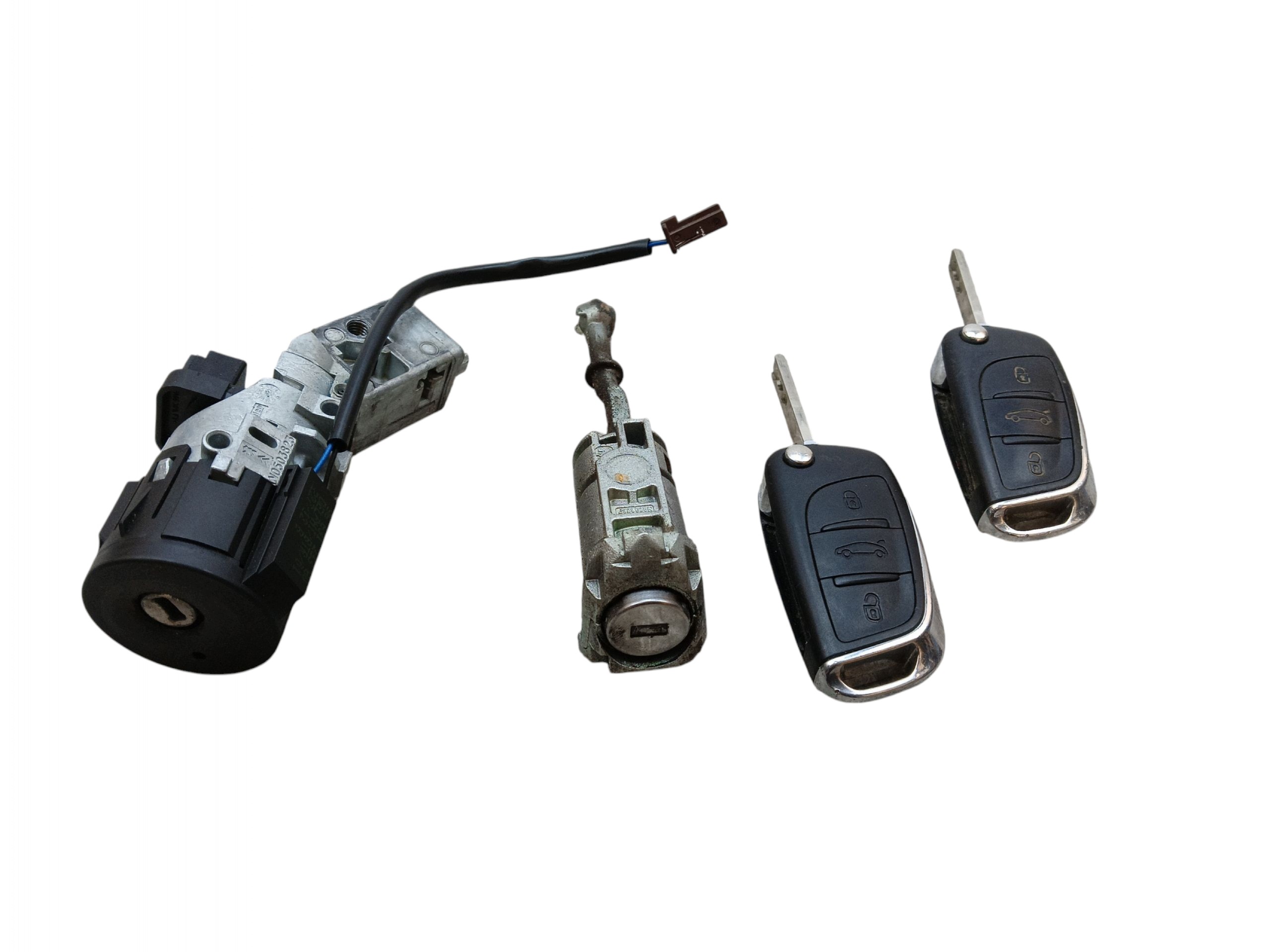 Allumage 2X Clé Insert CITROEN C4 II B7 (2010-2015)
