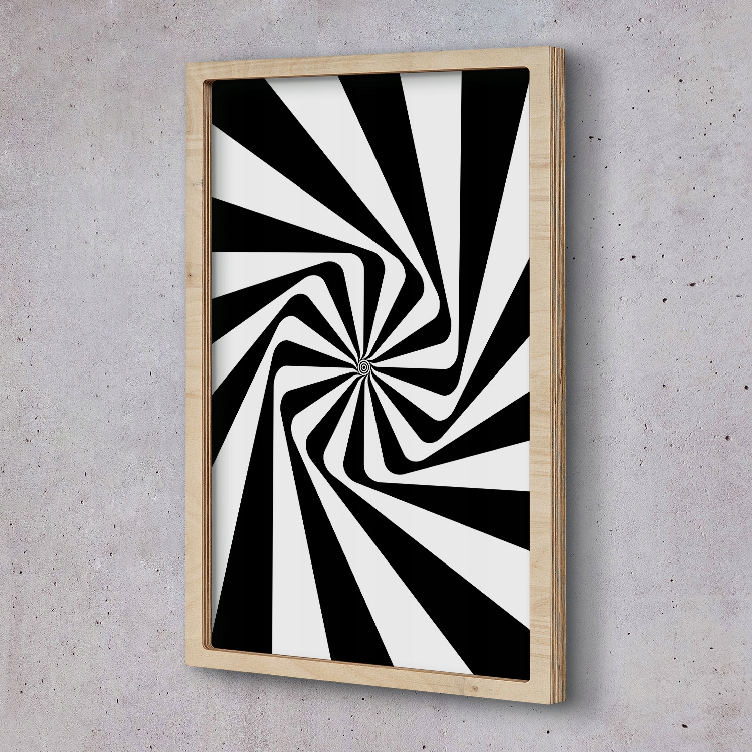 Obraz v rámu Eko Abstraktní iluze 3D 30x50 cm