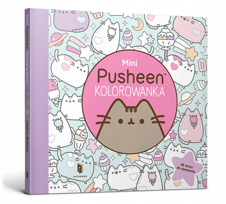 Mini Kolorowanka Pusheen Claire Belton