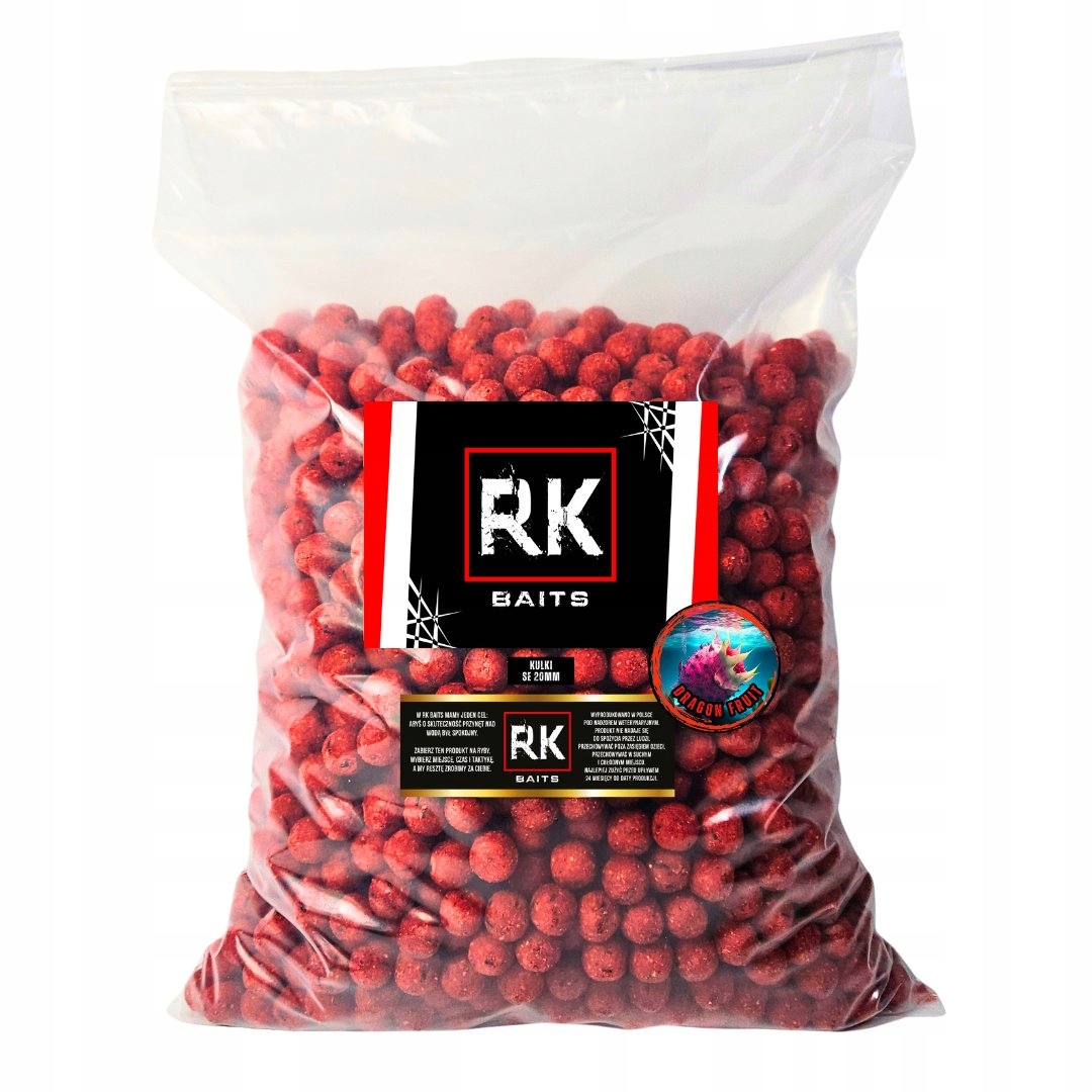 Kulki proteinowe Rk Baits Dragon Fruit Se 20mm 10kg