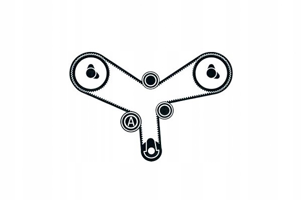 KOMPLET - ZESTAW PASKA ROZRZĄDU SKF 0816H0 0816K2 Producent części SKF